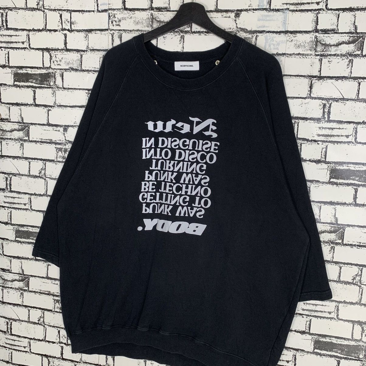 Designer × New Era × Vintage Vintage New Era Body Song Sweatshirt Large Saiz Size L / US 10 / IT 46 - 2 Thumbnail