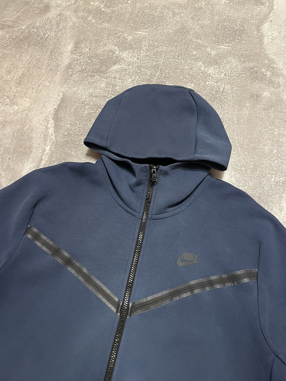 Nike Vintage Nike Tech Fleece Zip-Up Hoodie Drill Size US L / EU 52-54 / 3 - 2 Thumbnail