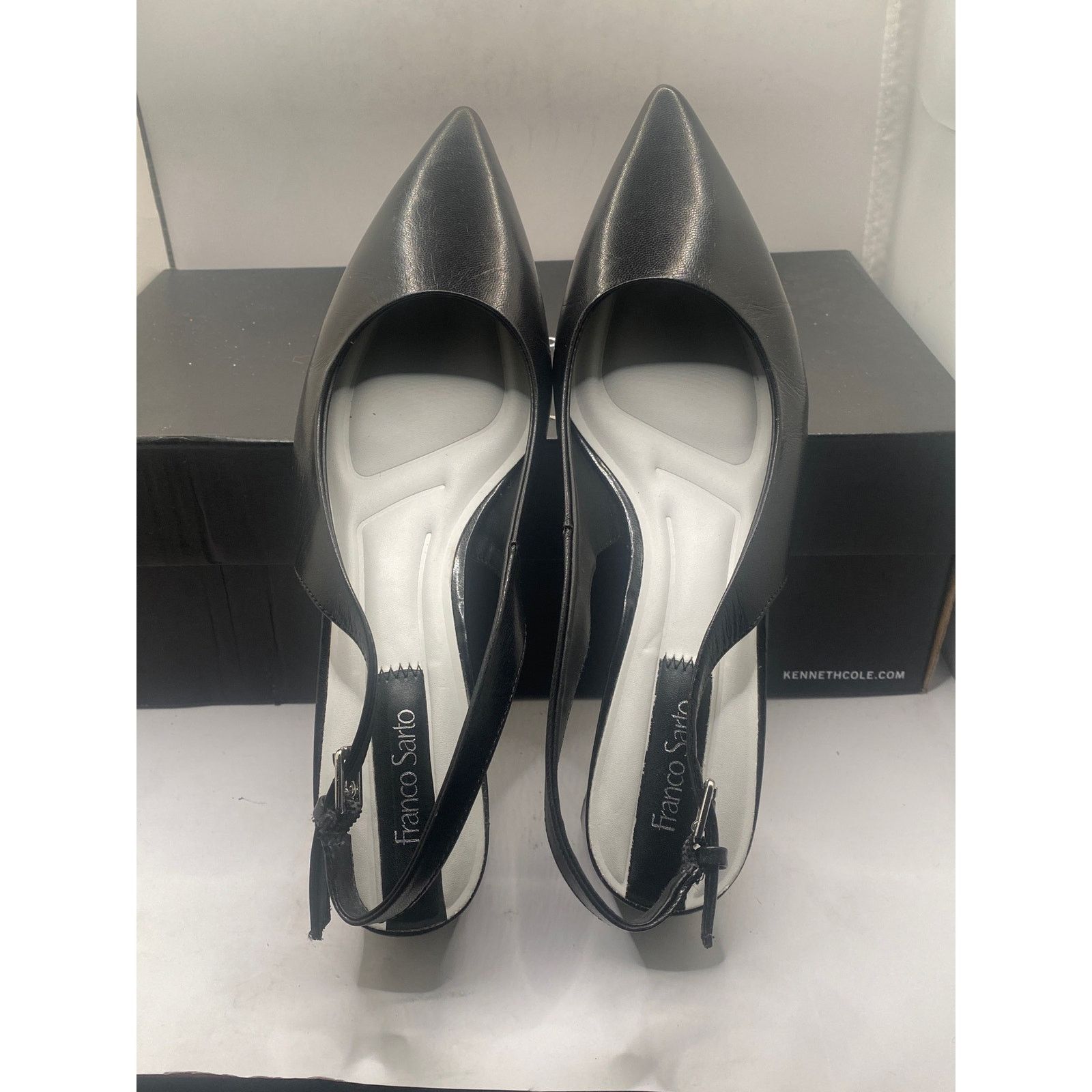 Franco Sarto Franco Sarto Racer Slingback Pointed Toe Pump 38.5 EUR/8 Size US 8 / IT 38 - 5 Thumbnail