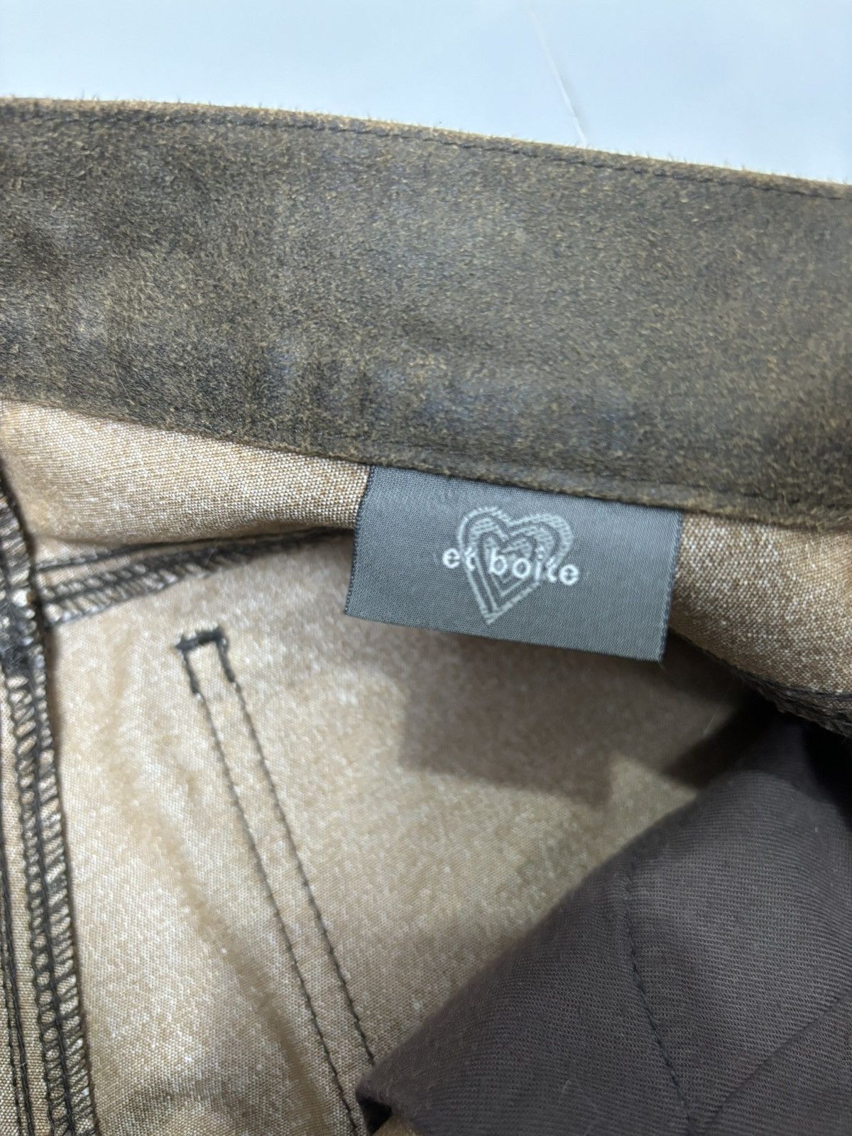 Le Grande Bleu (L.G.B.) 🔥ET BOITE BLUE WAY COWHIDE FLARED BOOTCUT PANTS Size US 28 / EU 44 - 10 Thumbnail