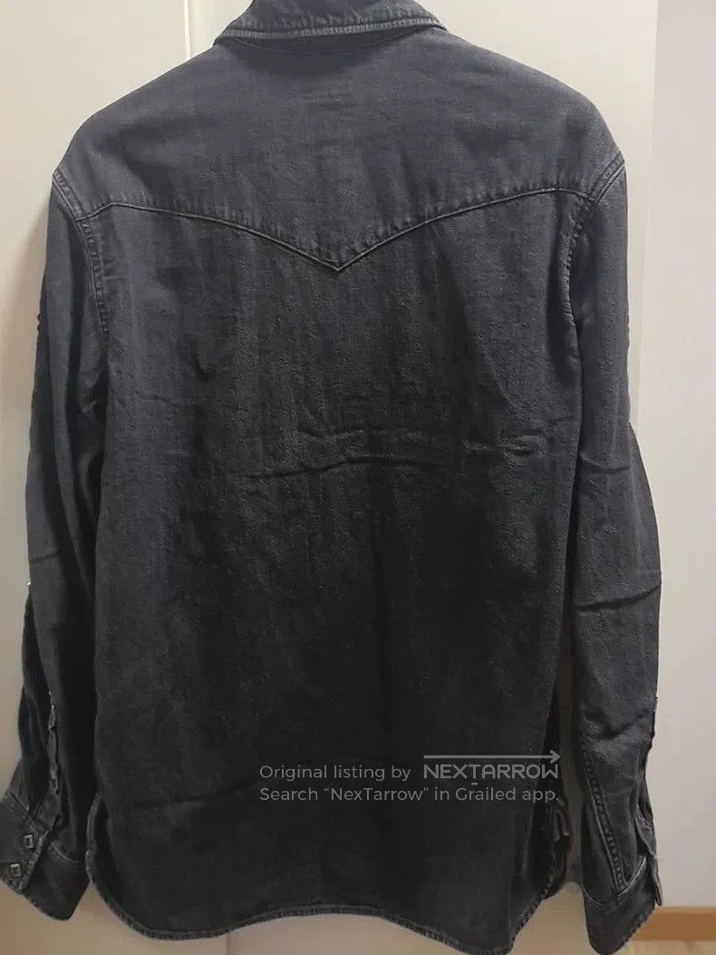 Kapital 8oz Vintage Black Denim Jacket.