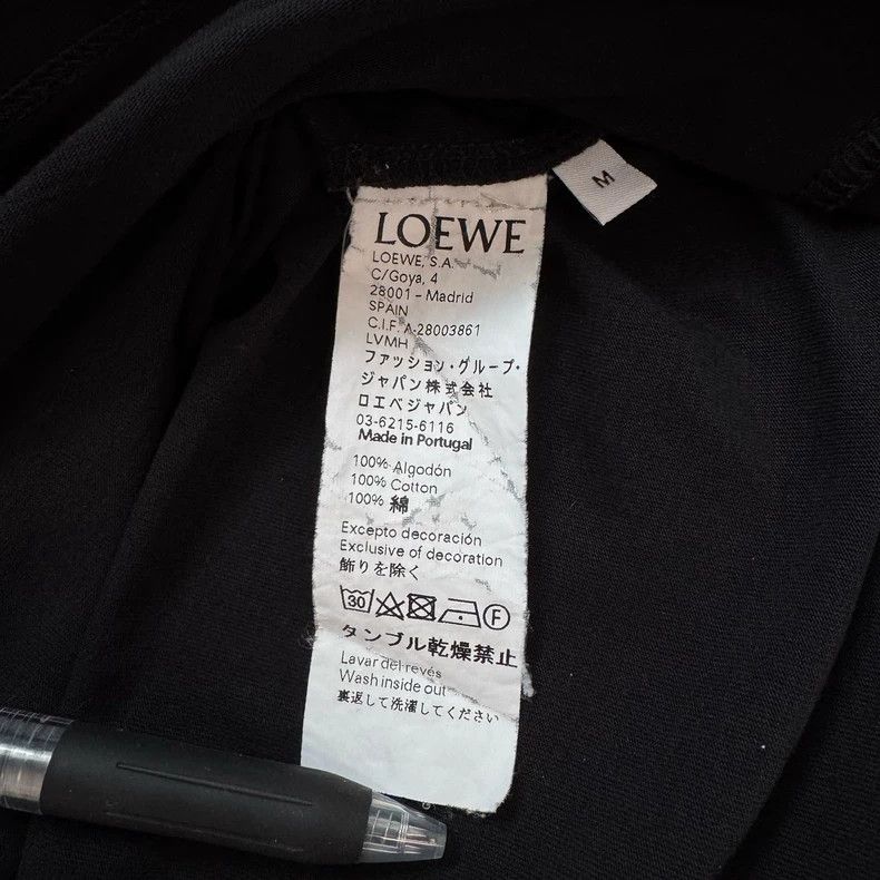 Loewe loewe Black short sleeves 2505-Nextarrow Size US S / EU 44-46 / 1 - 6 Thumbnail
