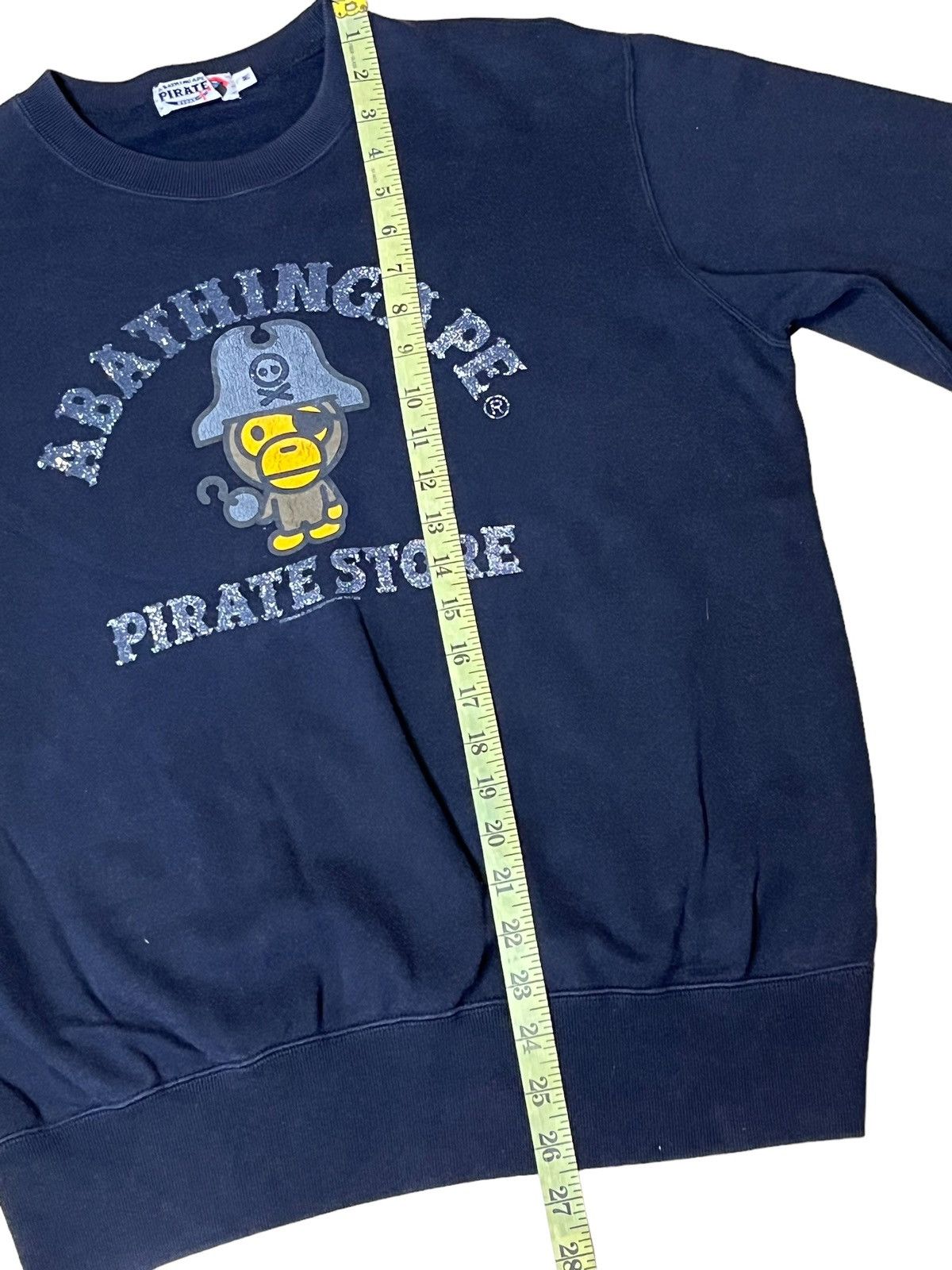 Bape A BATHING APE BAPE PIRATE STORE CREWNECK (2012) Size US M / EU 48-50 / 2 - 9 Thumbnail