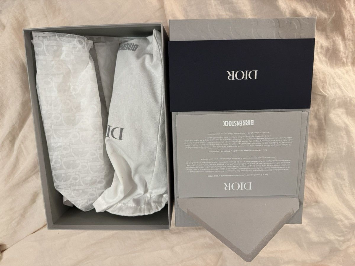 Birkenstock × Dior Dior x Birkenstock Tokio Mule 2023 Khaki Size US 12 / EU 45 - 4 Thumbnail