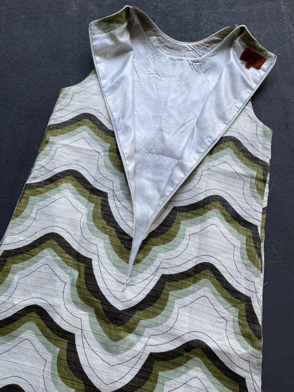 Missoni MISSONI Vintage Linen Dress Size XS / US 0-2 / IT 36-38 - 4 Thumbnail