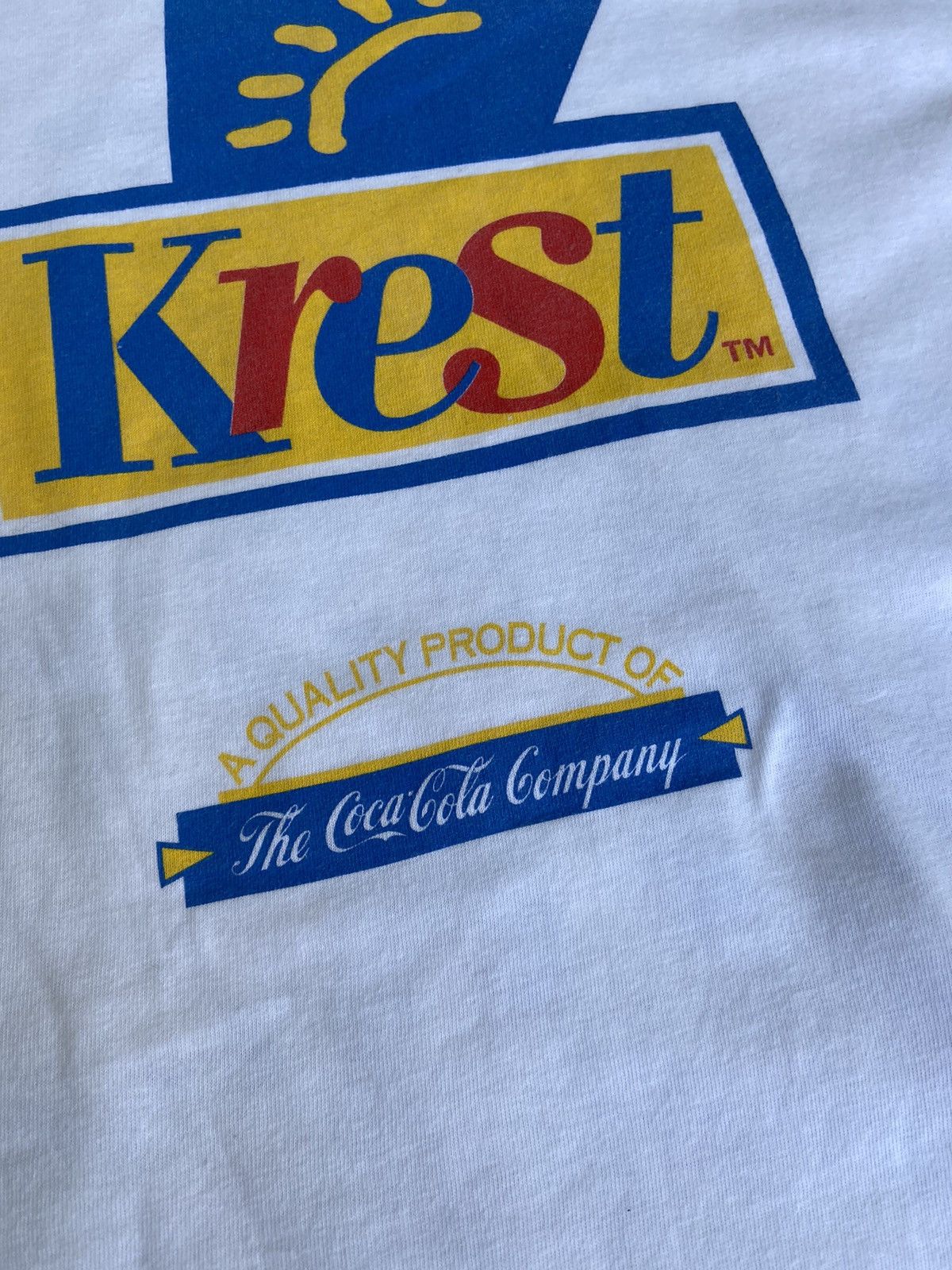 Vintage Vintage krest drink t shirt Size US XL / EU 56 / 4 - 3 Thumbnail
