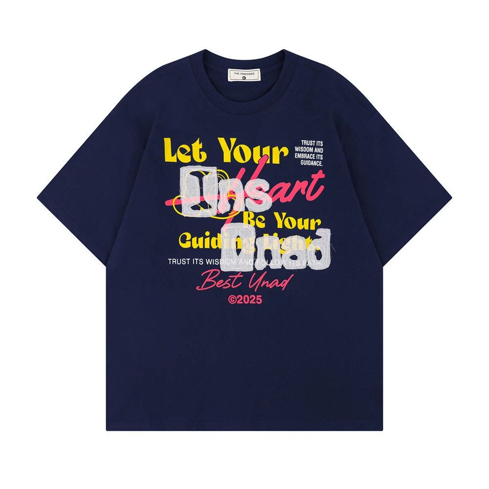 Vintage American street style loose letter print T-shirt Size US M / EU 48-50 / 2 - 1 Thumbnail