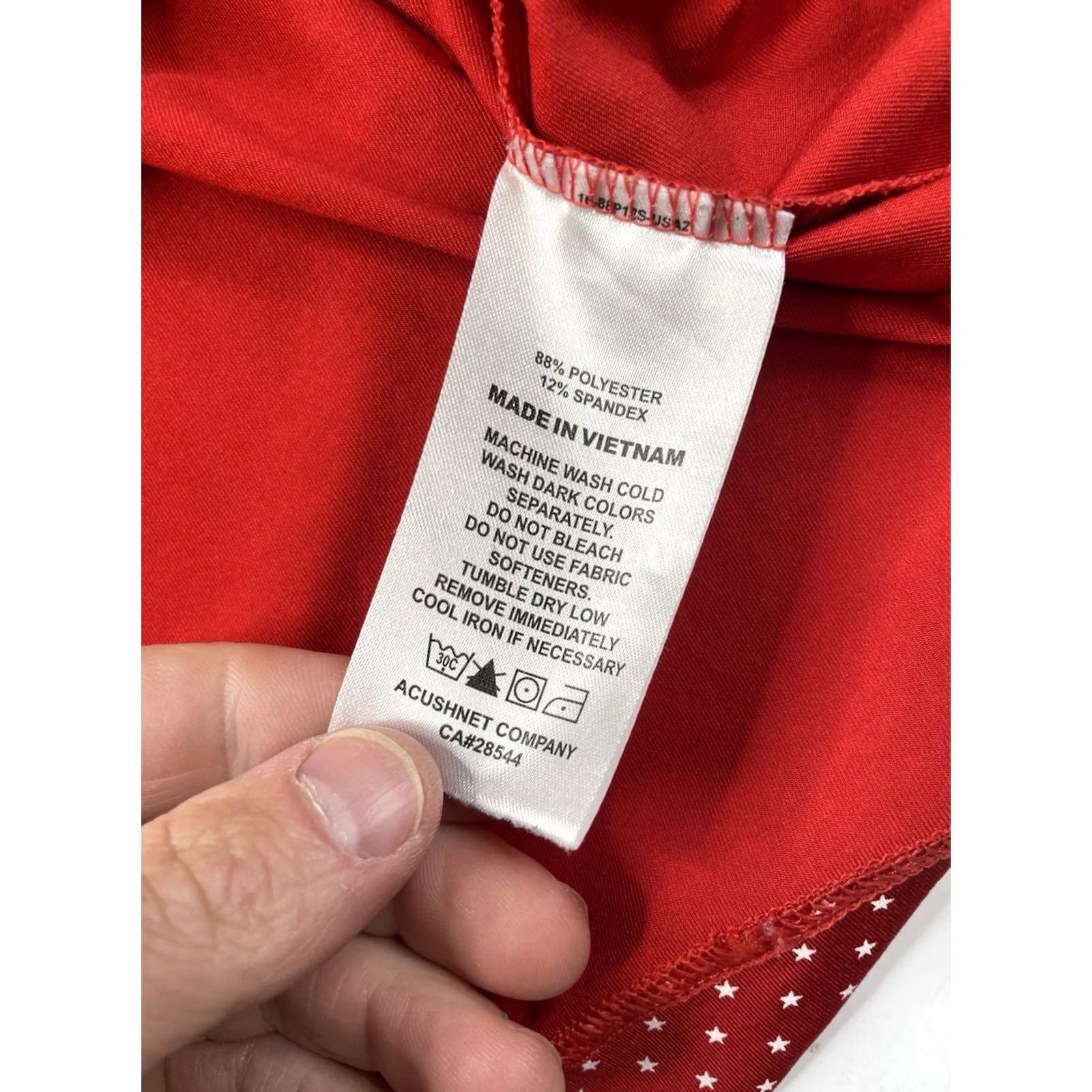 Footjoy FootJoy Polo Shirt Mens 2XL Red Golf Performance Stretch Floral AOP Short Sleeve Breathable Knit Regular Shirt Ladies? Size US XXL / EU 58 / 5 - 7 Thumbnail