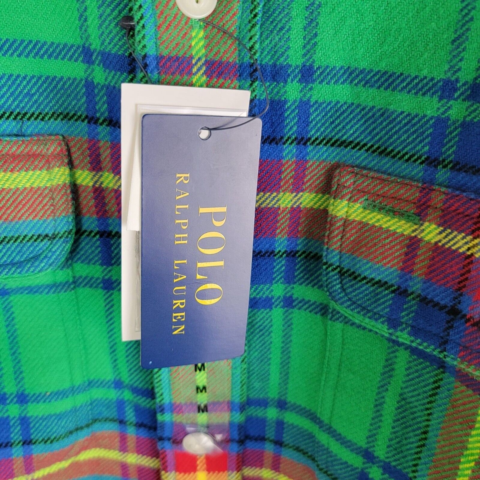 Polo Ralph Lauren Polo Ralph Lauren Classic Fit Plaid Flannel Button Up Shirt Size US S / EU 44-46 / 1 - 6 Thumbnail