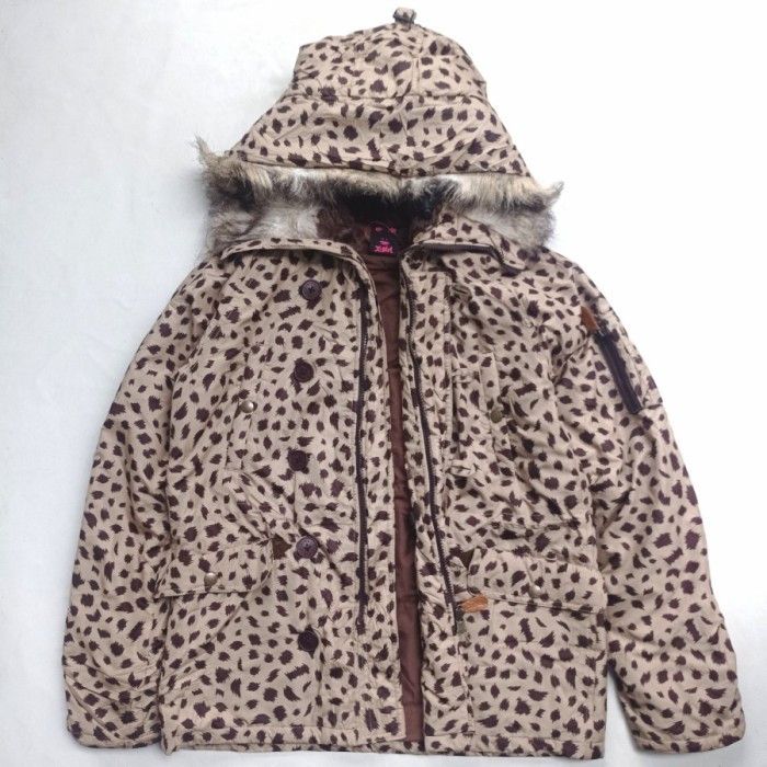 X-Girl X-girl Japan animal print hooded parka padded jacket Size M / US 6-8 / IT 42-44 - 3 Thumbnail
