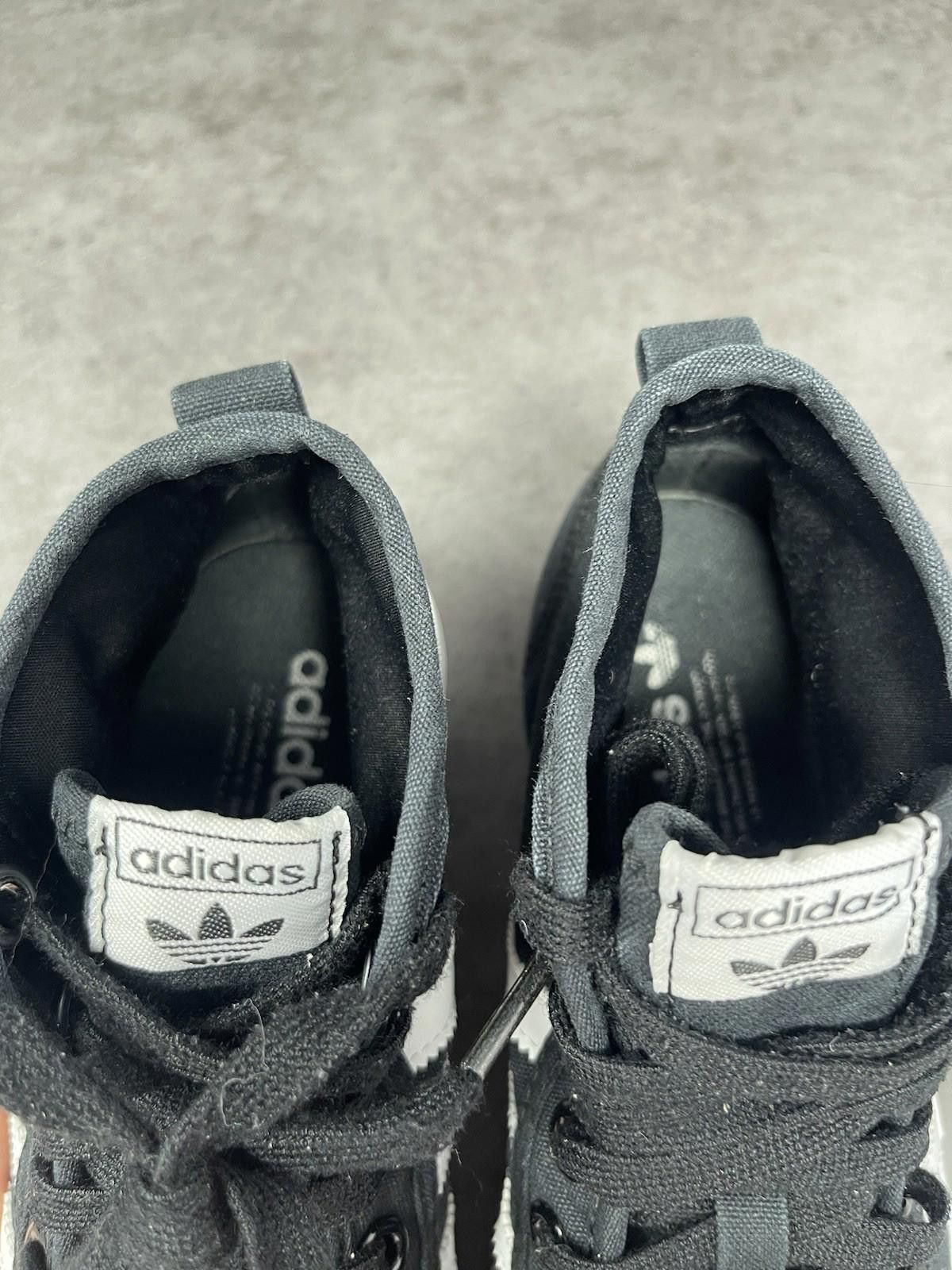 Adidas Adidas Nizza Mid Platform Sneakers Womens Size 7 Black White Size US 7 / IT 37 - 9 Thumbnail
