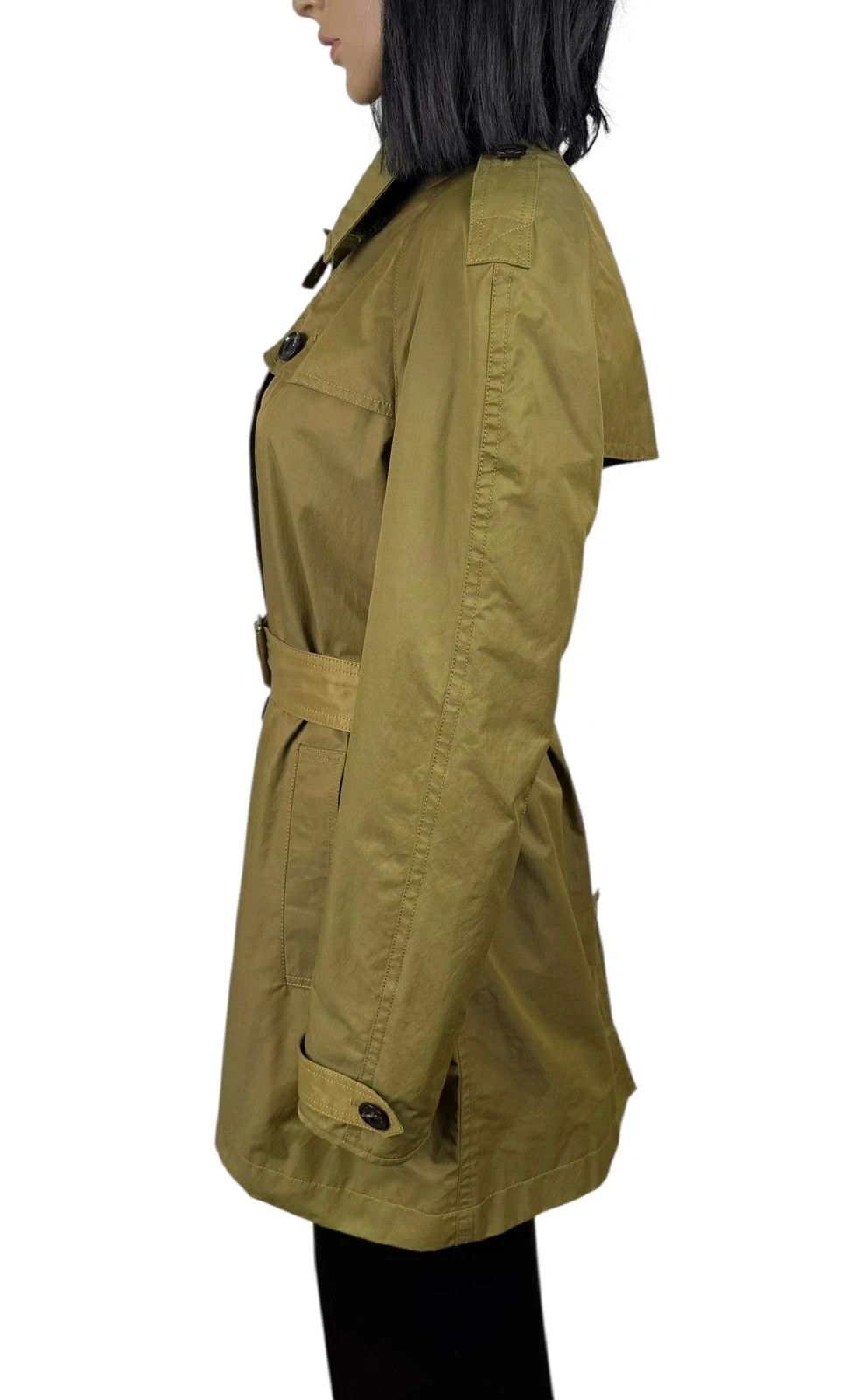 Burberry Burberry Brit Utility Trench Coat Belted Lined size UK12 Size M / US 6-8 / IT 42-44 - 5 Thumbnail
