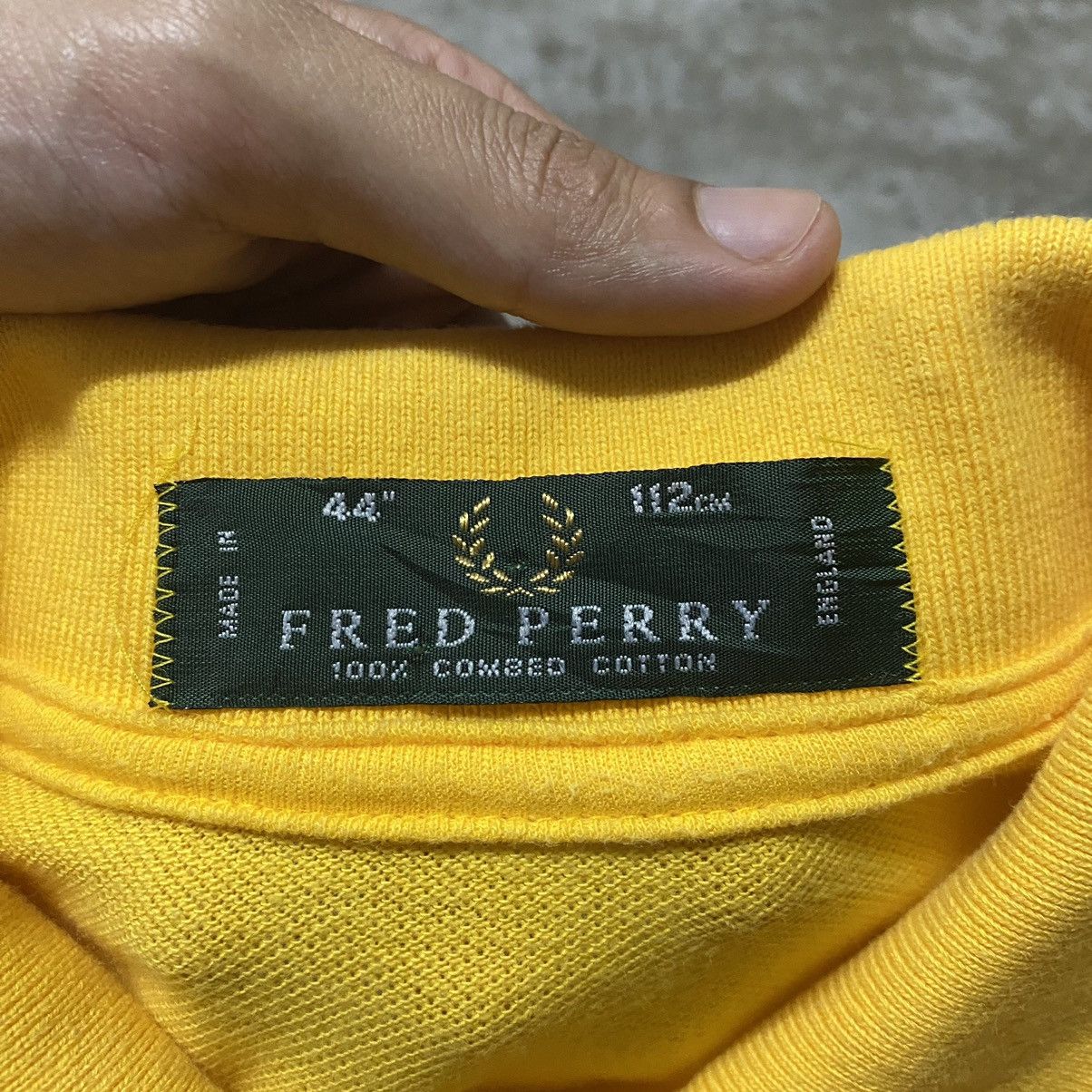 Fred Perry Vintage Fred Perry Polos T Shirt Made in England Size US M / EU 48-50 / 2 - 3 Thumbnail