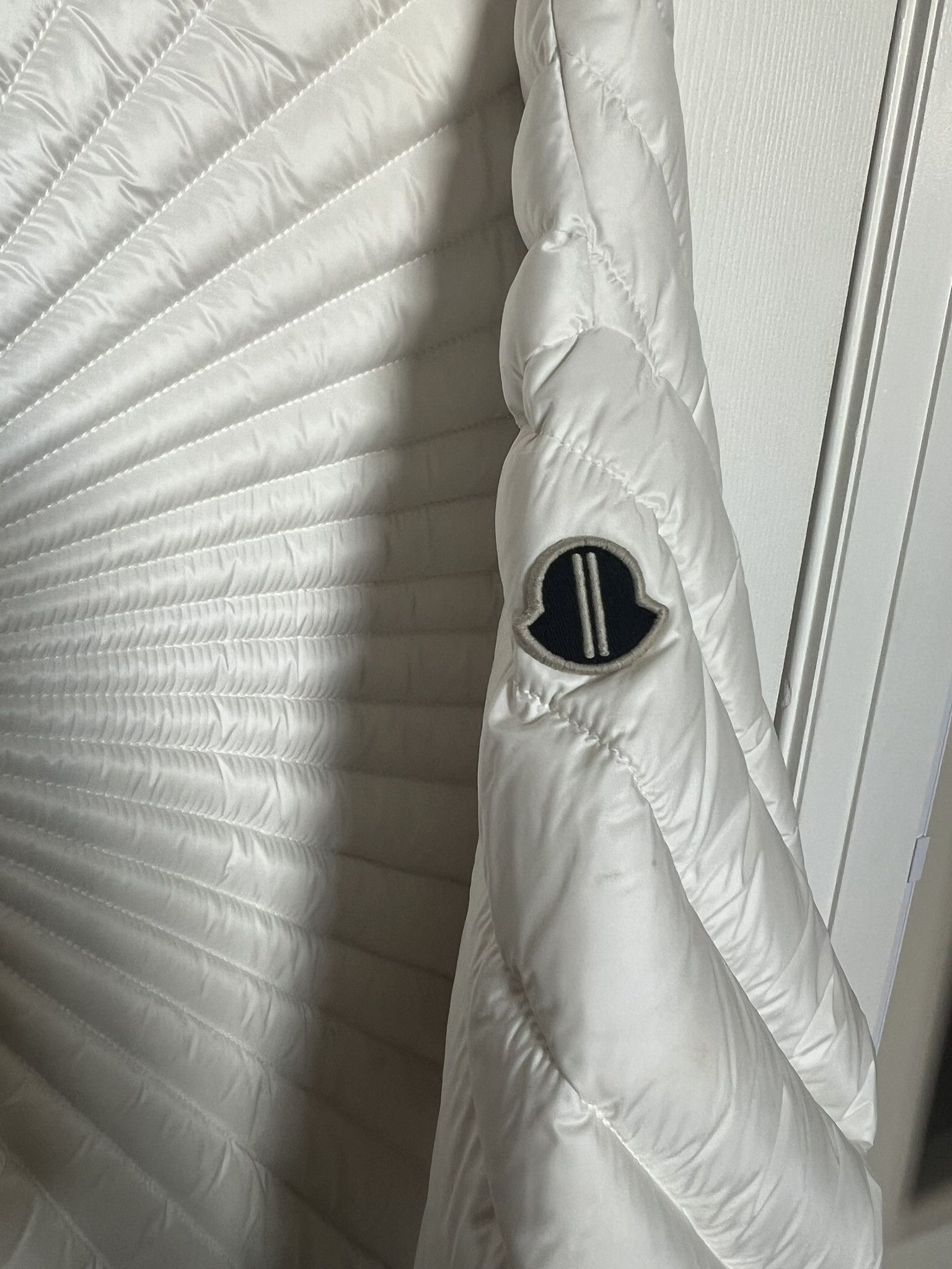 Moncler × Rick Owens Rick Owens x Moncler White Radiance Peter Bomber Jacket sz 0 Size US XS / EU 42 / 0 - 5 Thumbnail