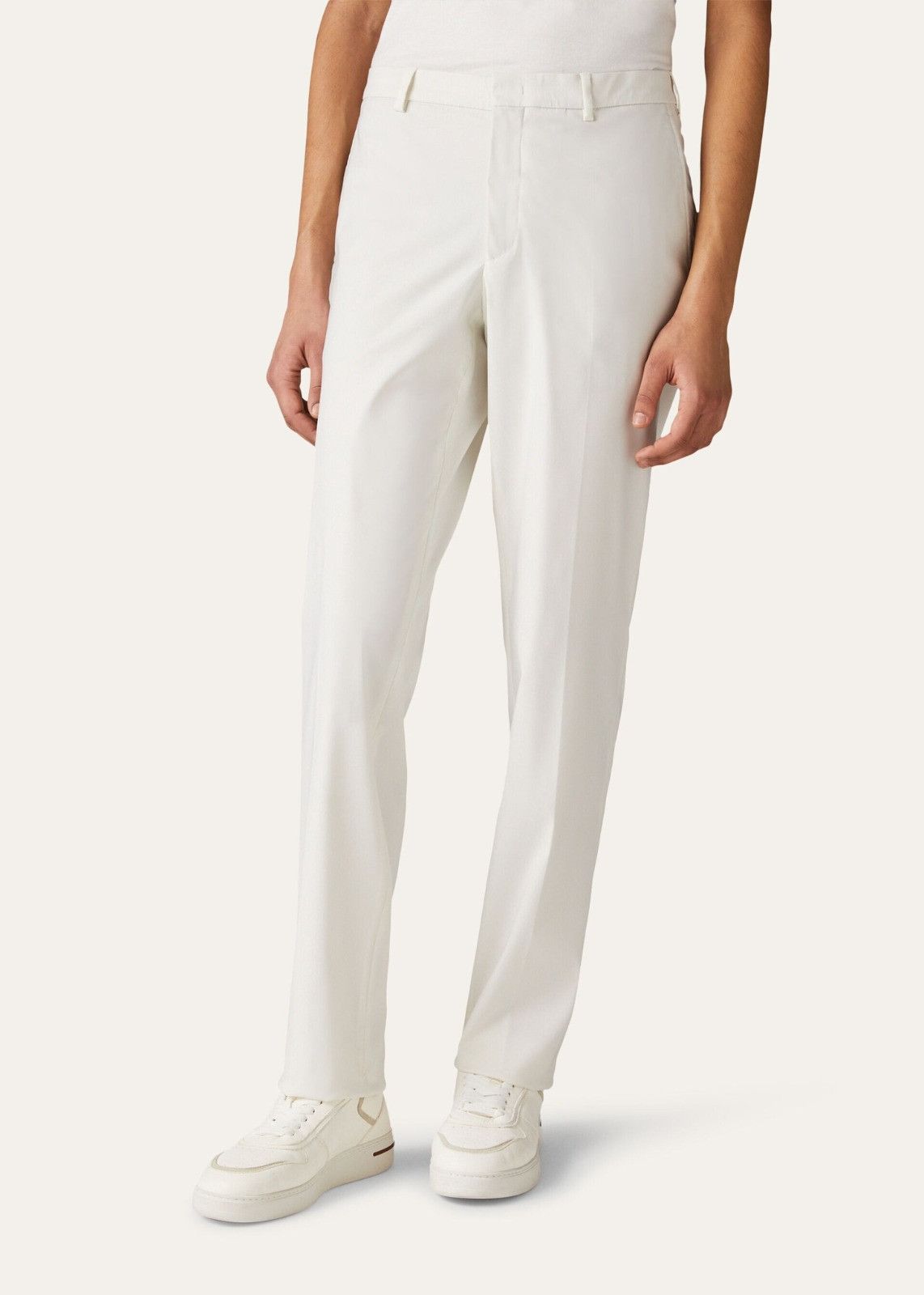 Loro Piana o1srvl11e1224 Golf Pant in White Size US 36 / EU 52 - 1 Thumbnail