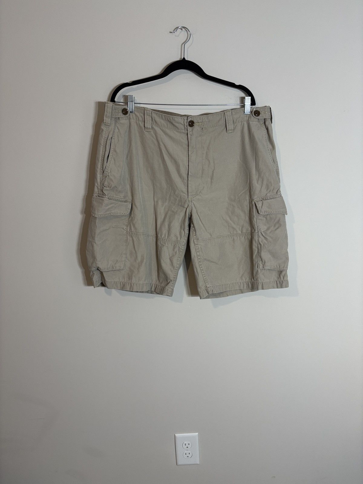 Polo Ralph Lauren Polo Ralph Lauren Military Drill Khaki Shorts Size 40 Size US 40 / EU 56 - 1 Thumbnail