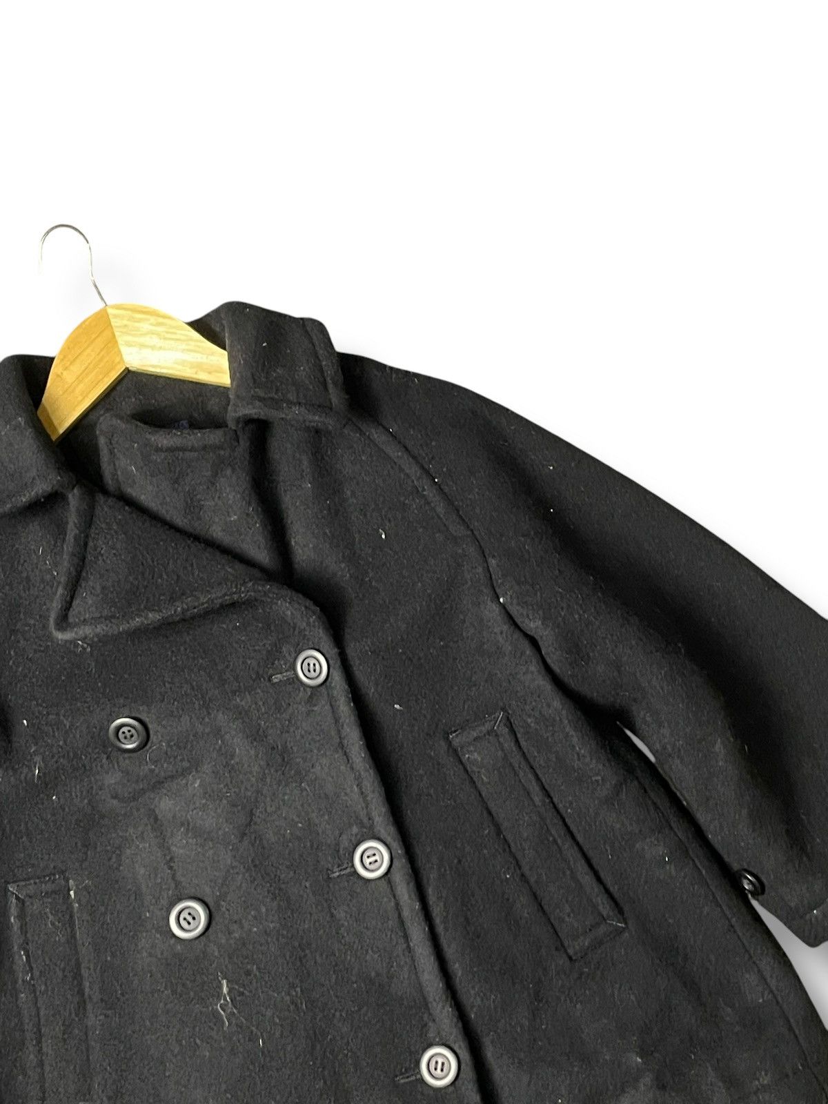 Japanese Brand × Journal Standard × Vintage JOURNAL STANDARD Double Breasted Crop Wool Coat (86) Size US XXS / EU 40 - 2 Thumbnail