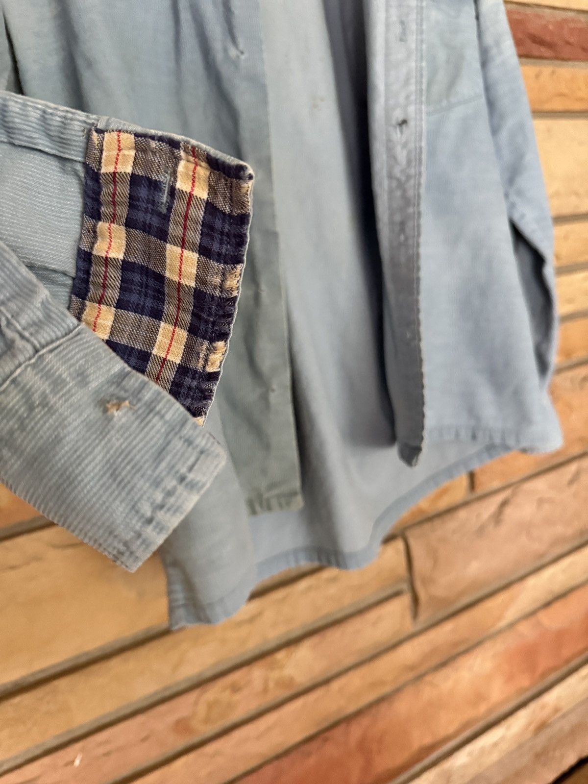 Vintage Vintage 80s Crowley's Corduroy Button Up Shirt Size US M / EU 48-50 / 2 - 6 Thumbnail