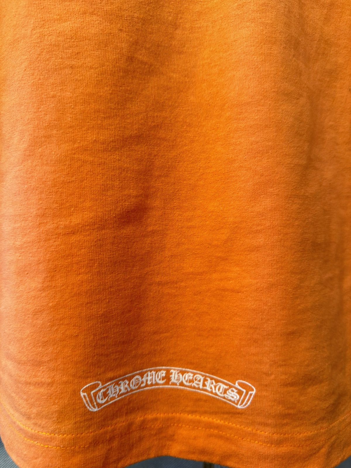 Chrome Hearts Chrome hearts x Mattyboy orange link & build t-shirt!! Size US XL / EU 56 / 4 - 8 Thumbnail