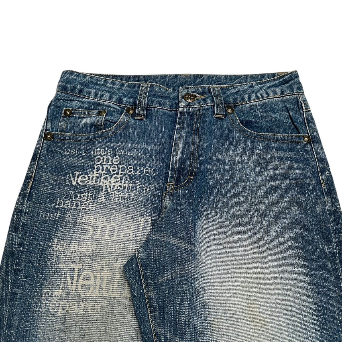 If Six Was Nine × Japanese Brand Rare Design Vintage Japanese Brand Original Jeans 1990s Size US 31 - 3 Thumbnail
