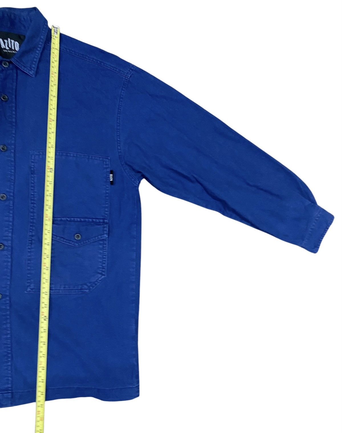 Vintage Rare AZITO Work Wear Button Shirt Size US L / EU 52-54 / 3 - 14 Thumbnail