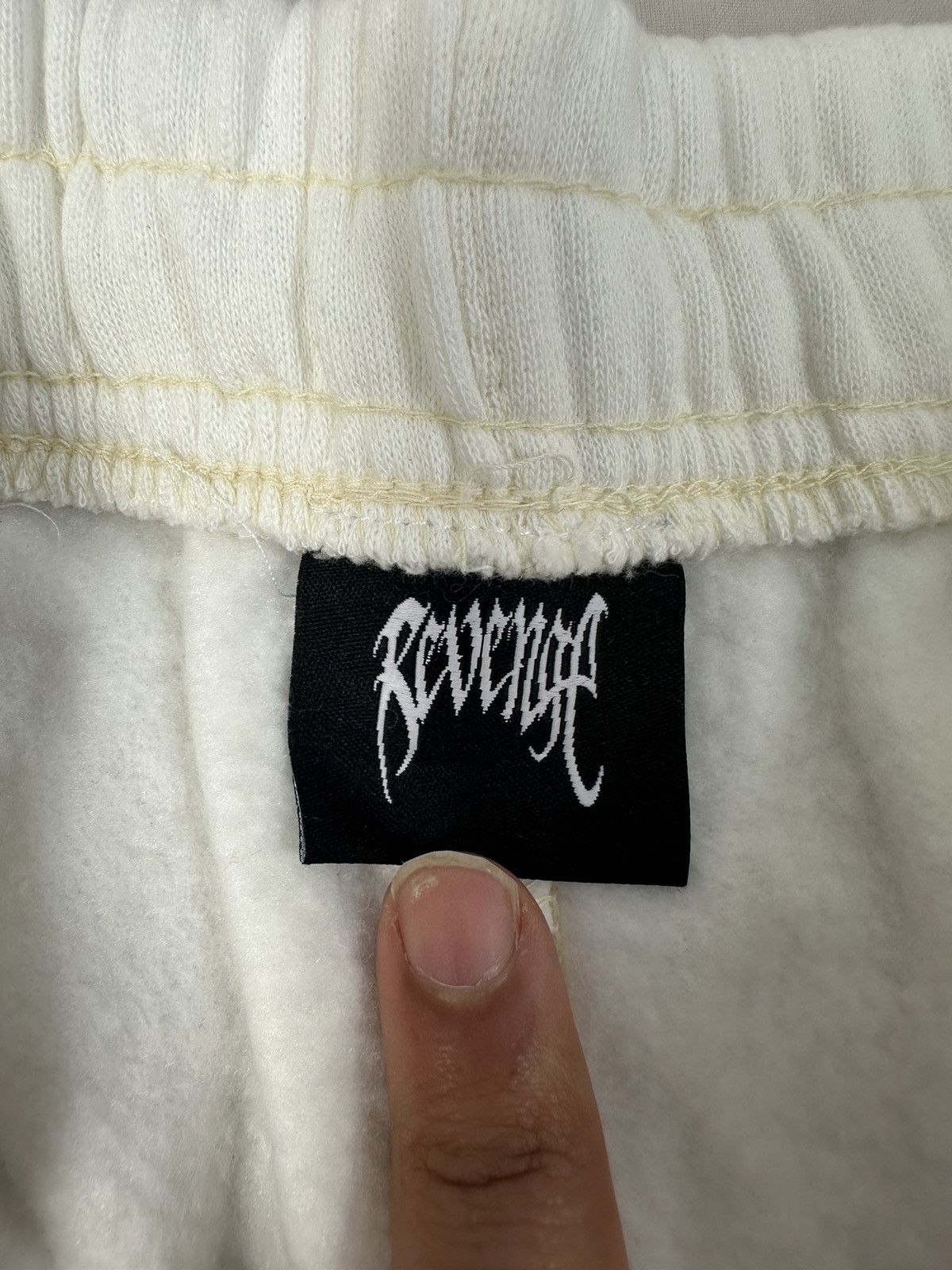 Revenge Revenge X OTF Lil Durk Bones Shorts White Size US 35 - 6 Thumbnail