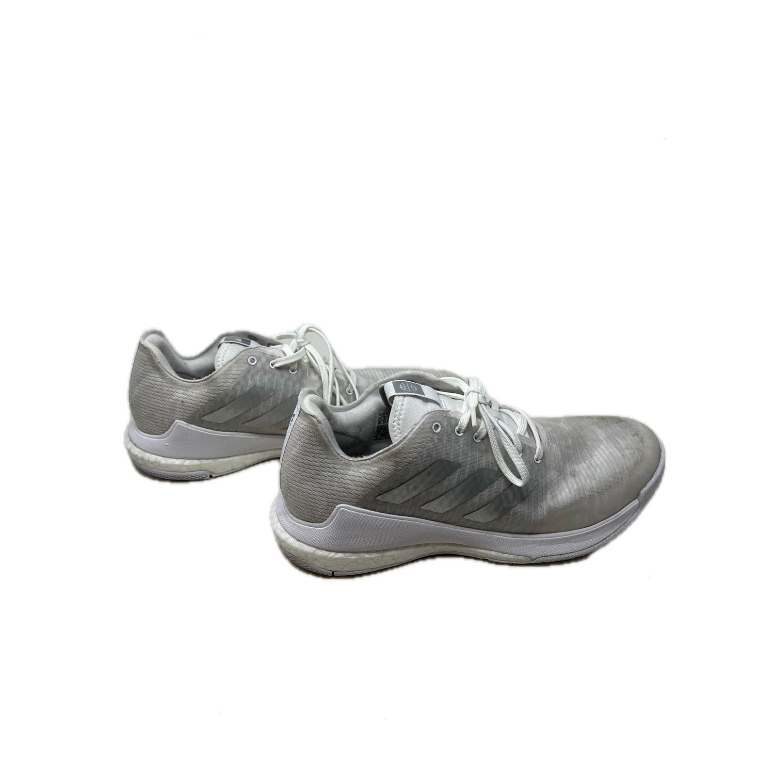 Adidas adidas Crazyflight Volleyball Cloud White Silver Womans 11.5 Size US 11.5 / IT 41.5 - 3 Thumbnail