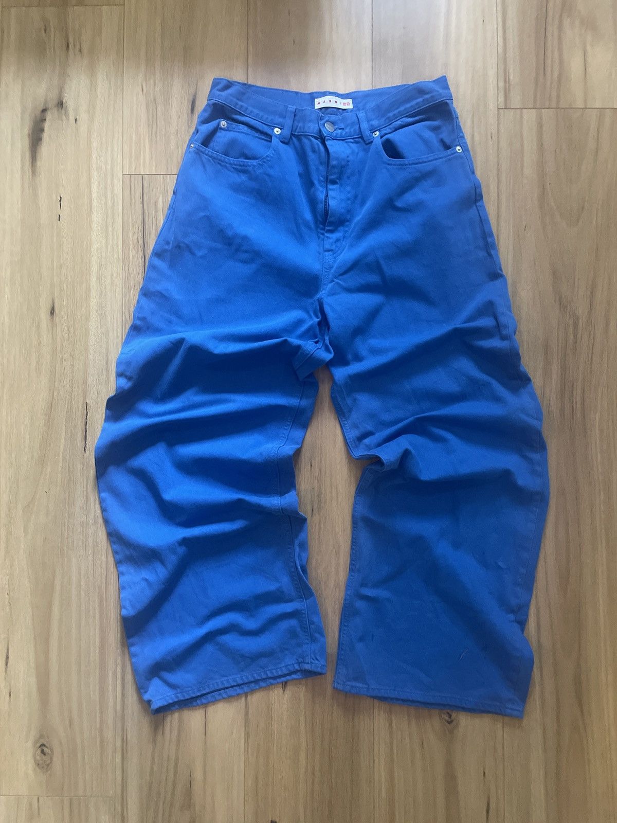Marni × Uniqlo Marni collaboration wide leg pant Size 27" / US 4 / IT 40 - 1 Thumbnail