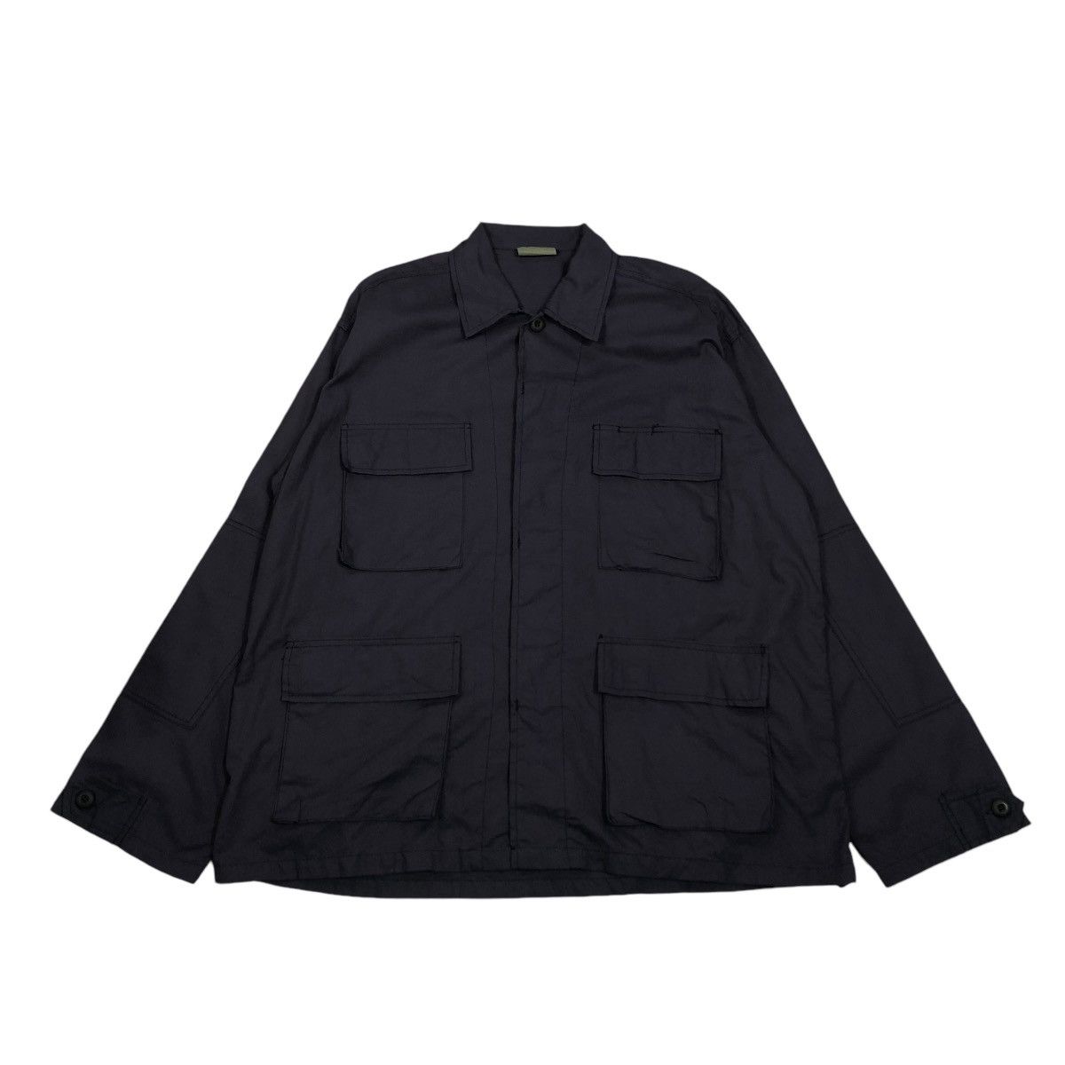 Japanese Brand 🔥VINTAGE CHORE WORKER MILITARY JACKET MULTI POCKET Size US M / EU 48-50 / 2 - 1 Thumbnail