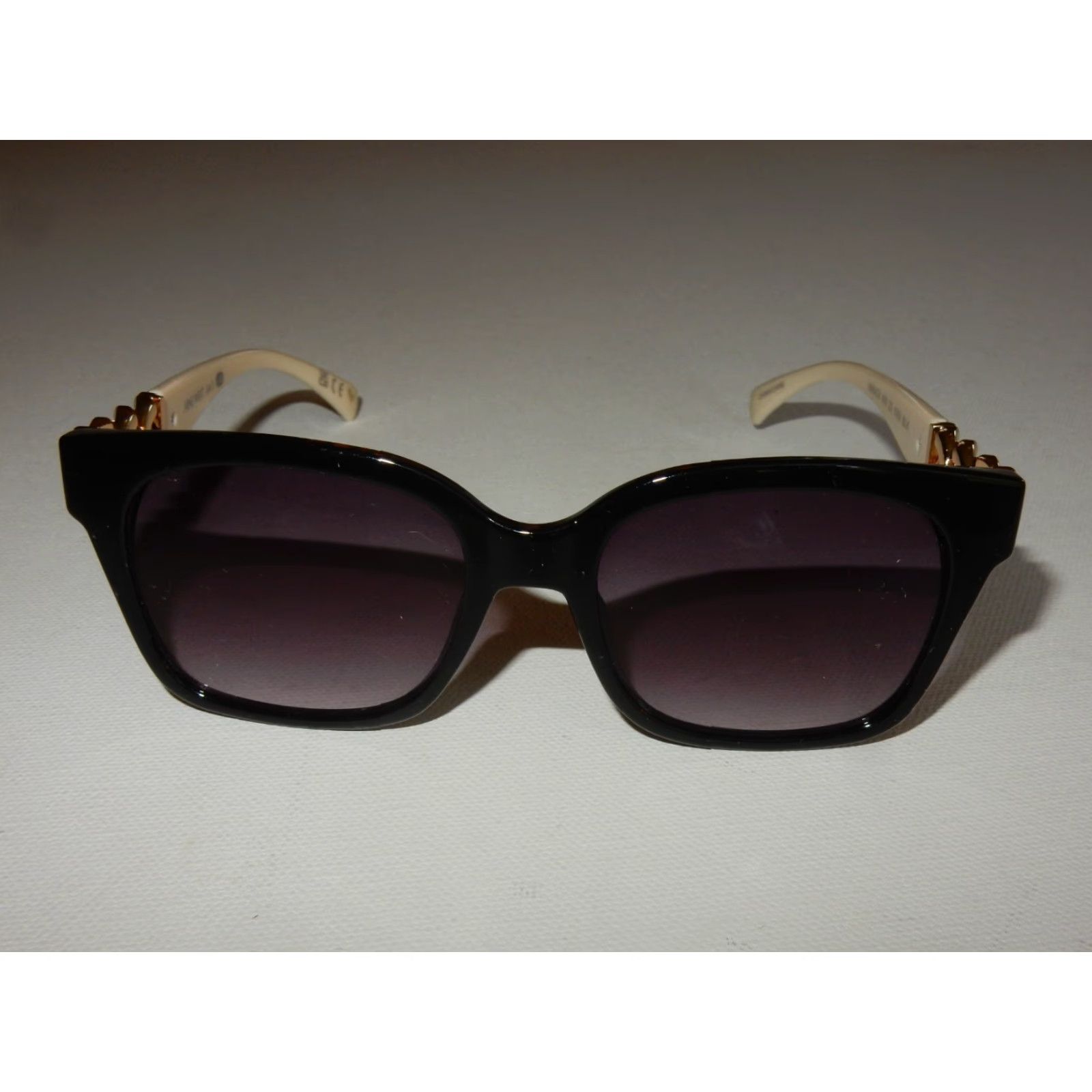Nine West VINTAGE Nine West Sunglasses UN0424 NW 23 Chain Woman Sunglasses Black Frame Women Adult One Size Black Size ONE SIZE - 2 Thumbnail