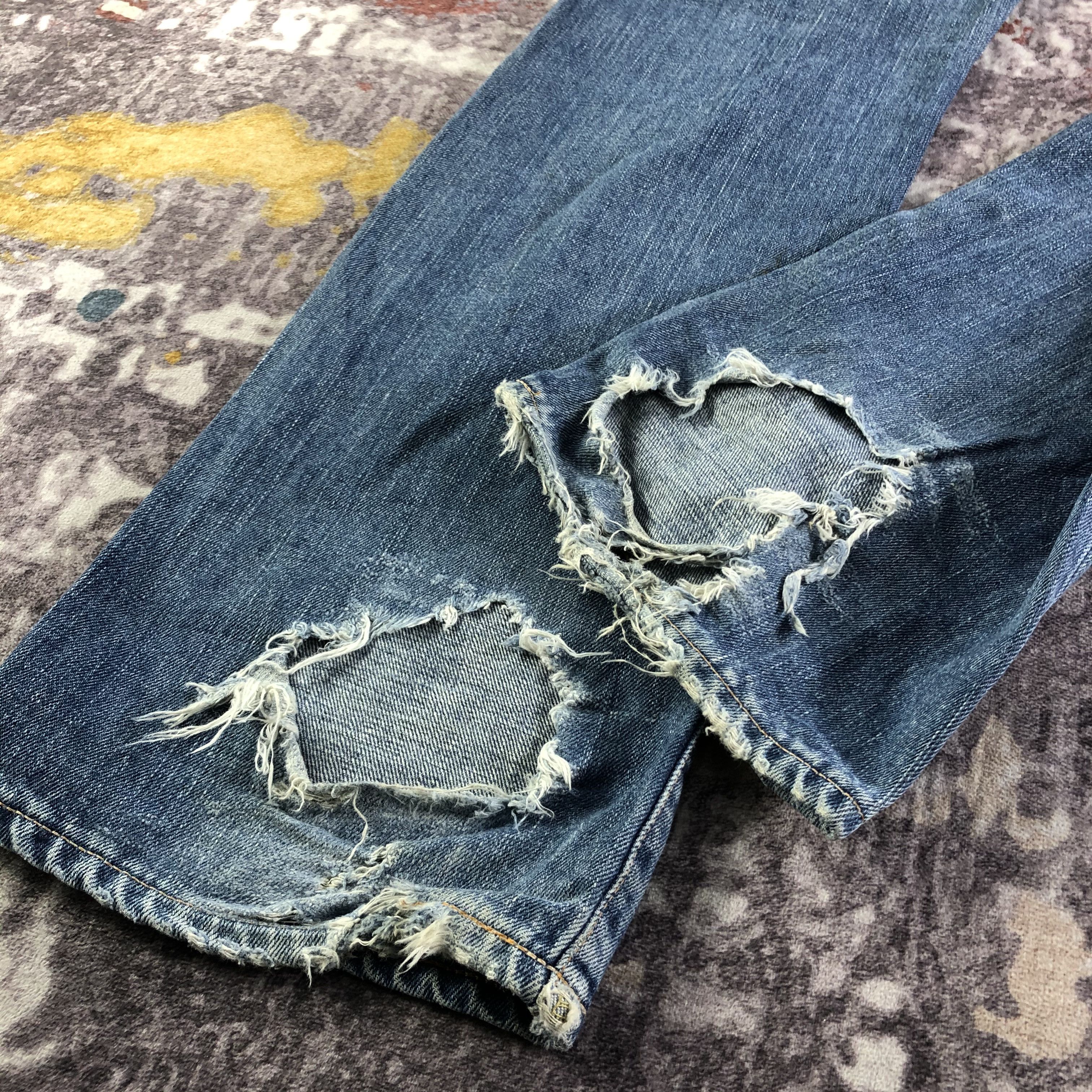 Edwin Vintage Blue Wash Edwin 505 Selvedge Jeans-JM3602 Size US 32 / EU 48 - 4 Thumbnail