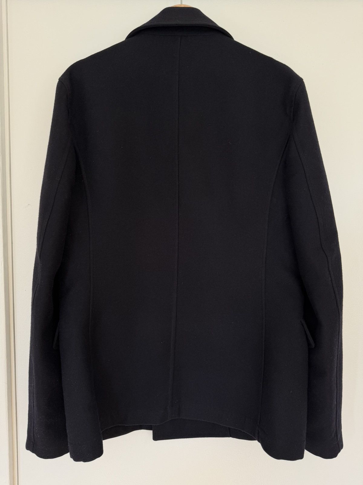 Salvatore Ferragamo Navy Ferragamo Peacoat Size US M / EU 48-50 / 2 - 2 Thumbnail