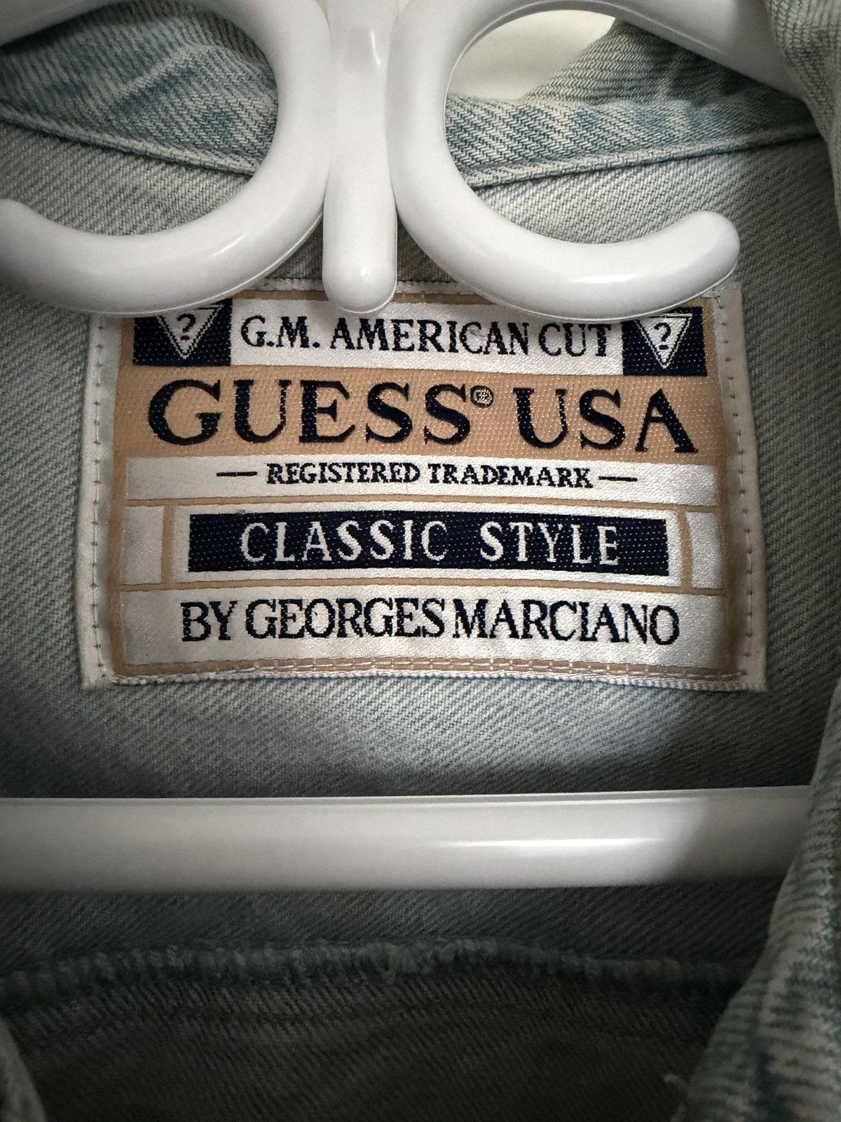 Guess Guess by Georges Marciano Denim Jacket Size US L / EU 52-54 / 3 - 4 Thumbnail