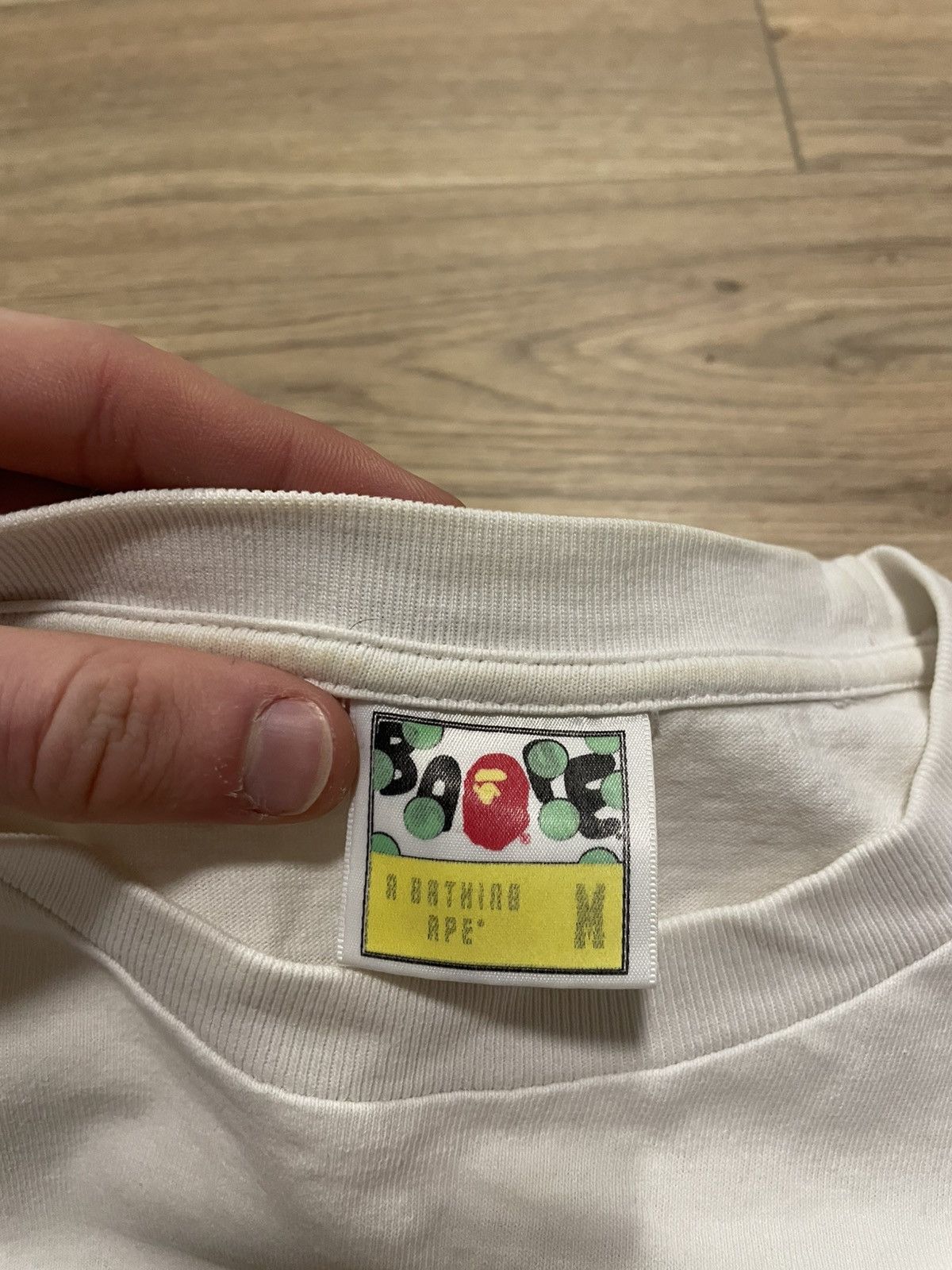 Bape Bape Sta By Bathing Ape White 1st Camo T-Shirt Size US M / EU 48-50 / 2 - 14 Thumbnail