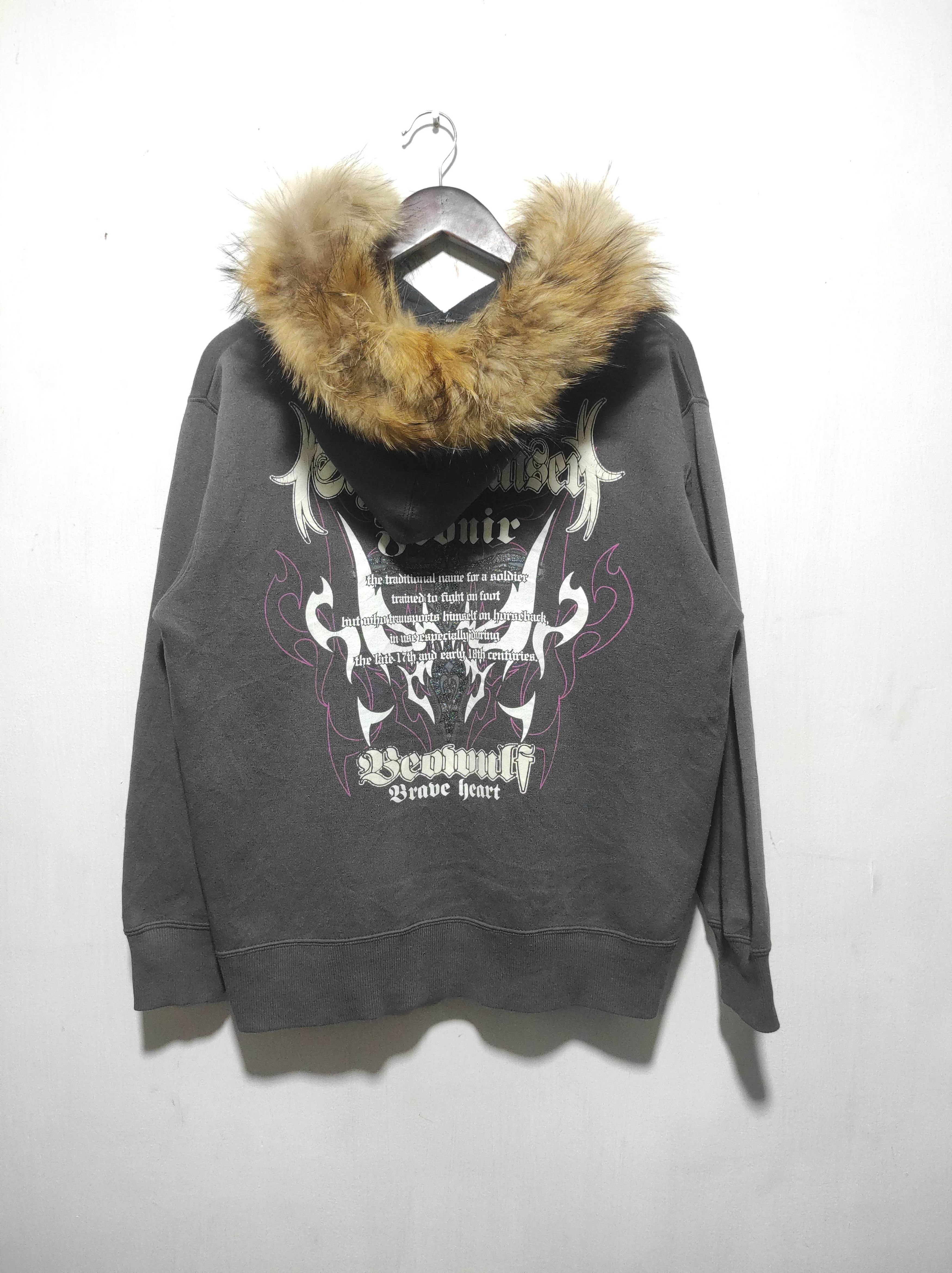 Affliction Beaumere Poem Fur Hoodie IfSixWasNine LGB style Size US L / EU 52-54 / 3 - 18 Thumbnail