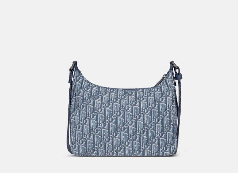 Dior o1w1db10426 1ESPO3 Size :OS / Small Rider Hobo Bag in Blue Size ONE SIZE - 5 Thumbnail