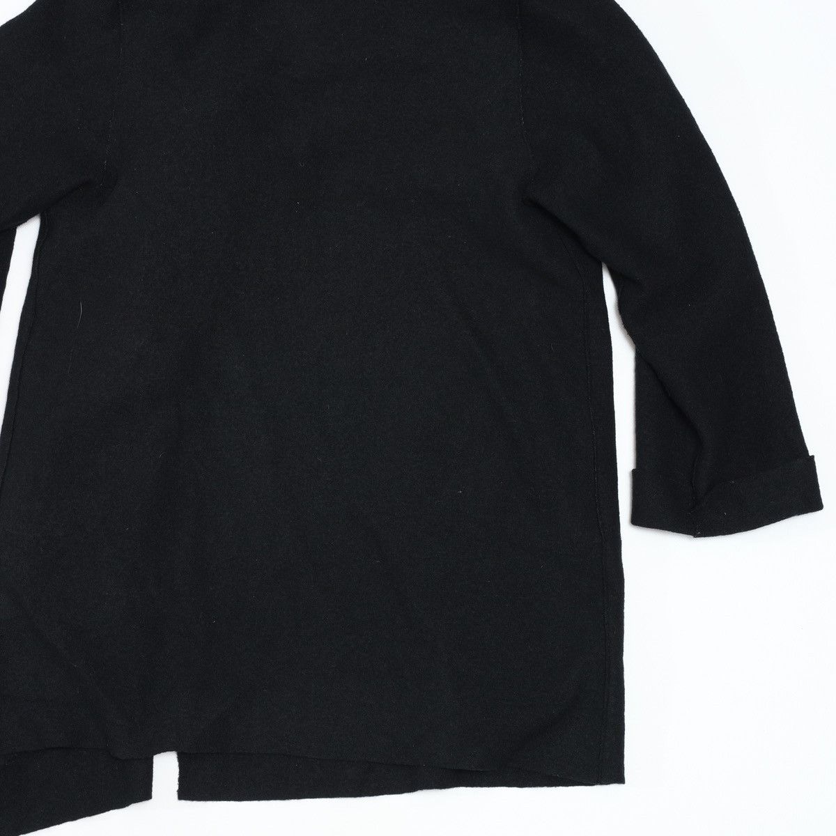 OSKA Oska Oversized Boiled Wool Coat Cape Black Size XL / US 12-14 / IT 48-50 - 25 Thumbnail