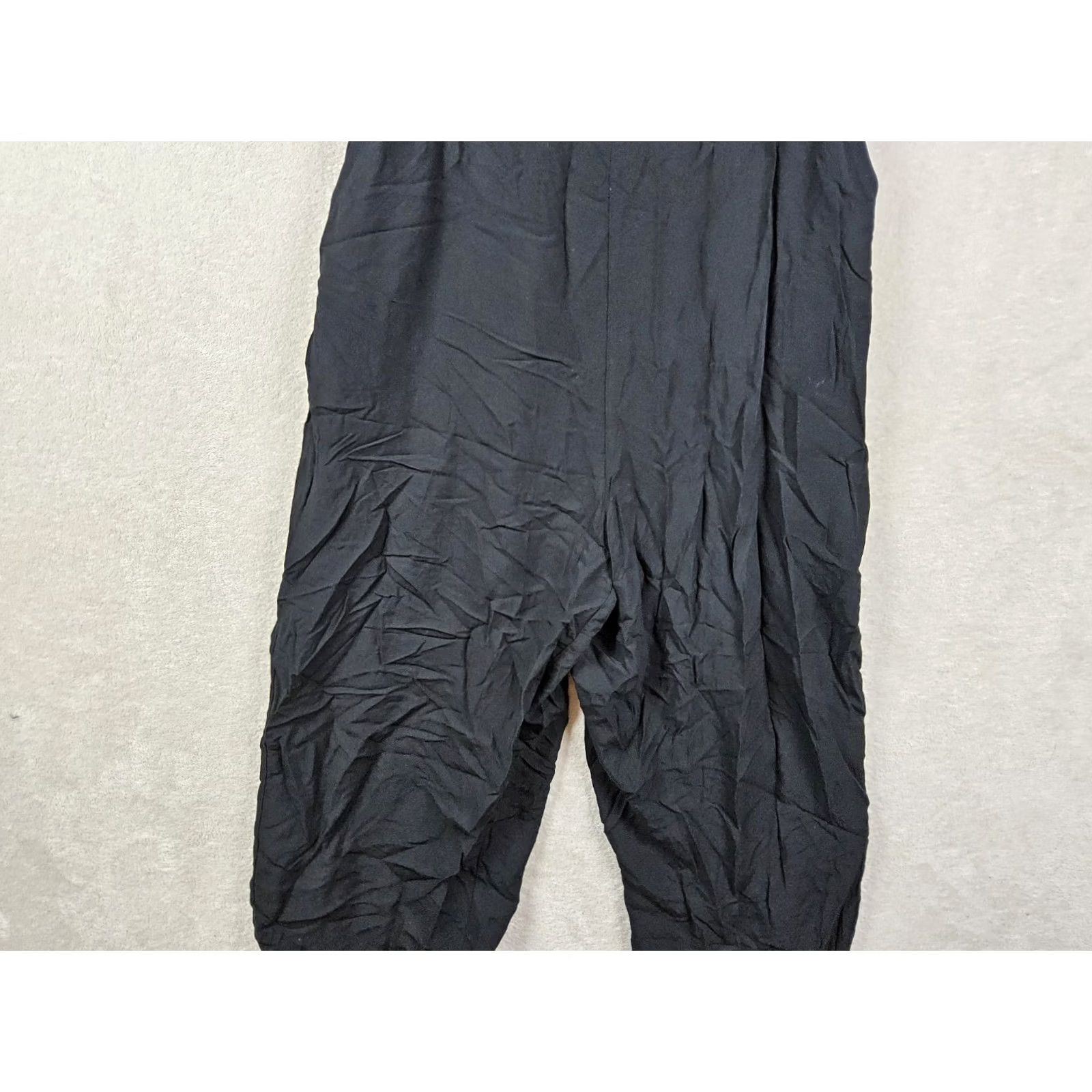 Old Navy Old Navy Romper L Black Lightweight Sleeveless Women's Size 36" / US 14 / IT 50 - 3 Thumbnail