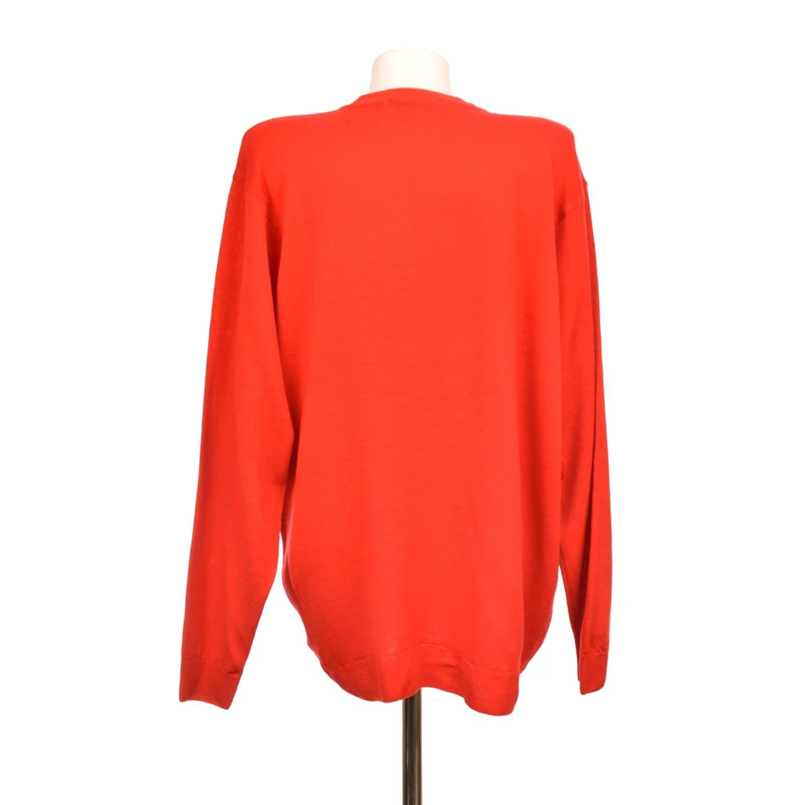Vintage DDP Pitlochry Knitwear Pure New Wool Red Cardigan Size 18 Women Sweater, Cardigan, Red, Pitlochry, Size 18, Women Size XXL / US 16-18 / IT 52-54 - 3 Thumbnail