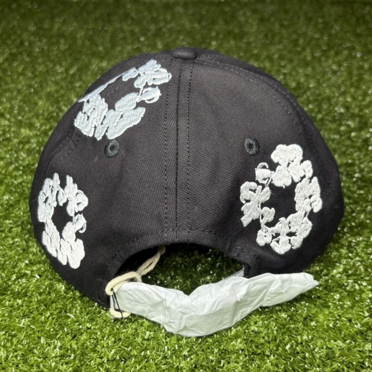 DENIM TEARS Denim Tears Black Cotton Wreath Hat Size ONE SIZE - 2 Thumbnail