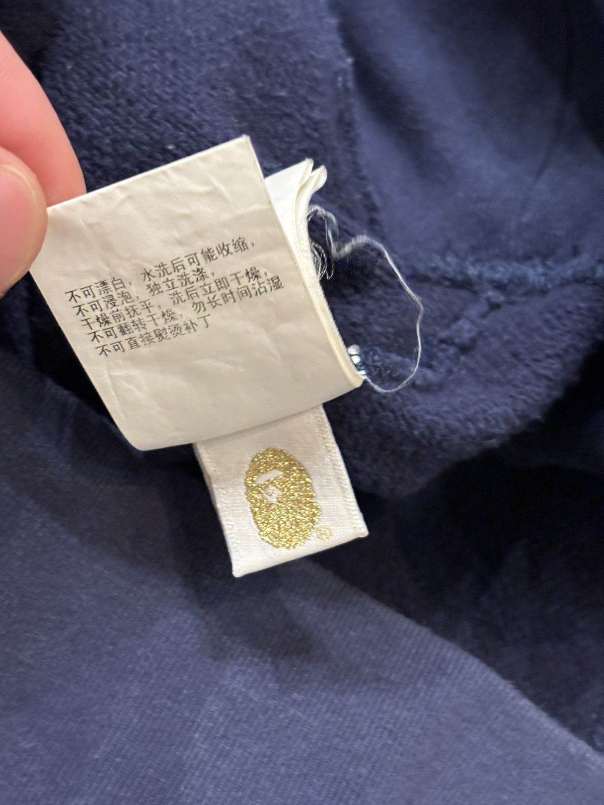Bape Baoe Sgark Zip Print Crewneck Size US M / EU 48-50 / 2 - 7 Thumbnail