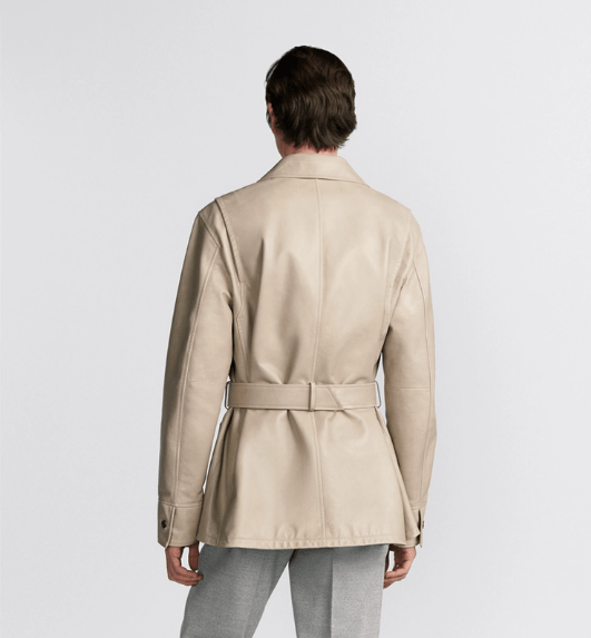 Dior o1w1db10525 443L42 Couture Safari Jacket in Beige Size US S / EU 44-46 / 1 - 6 Thumbnail
