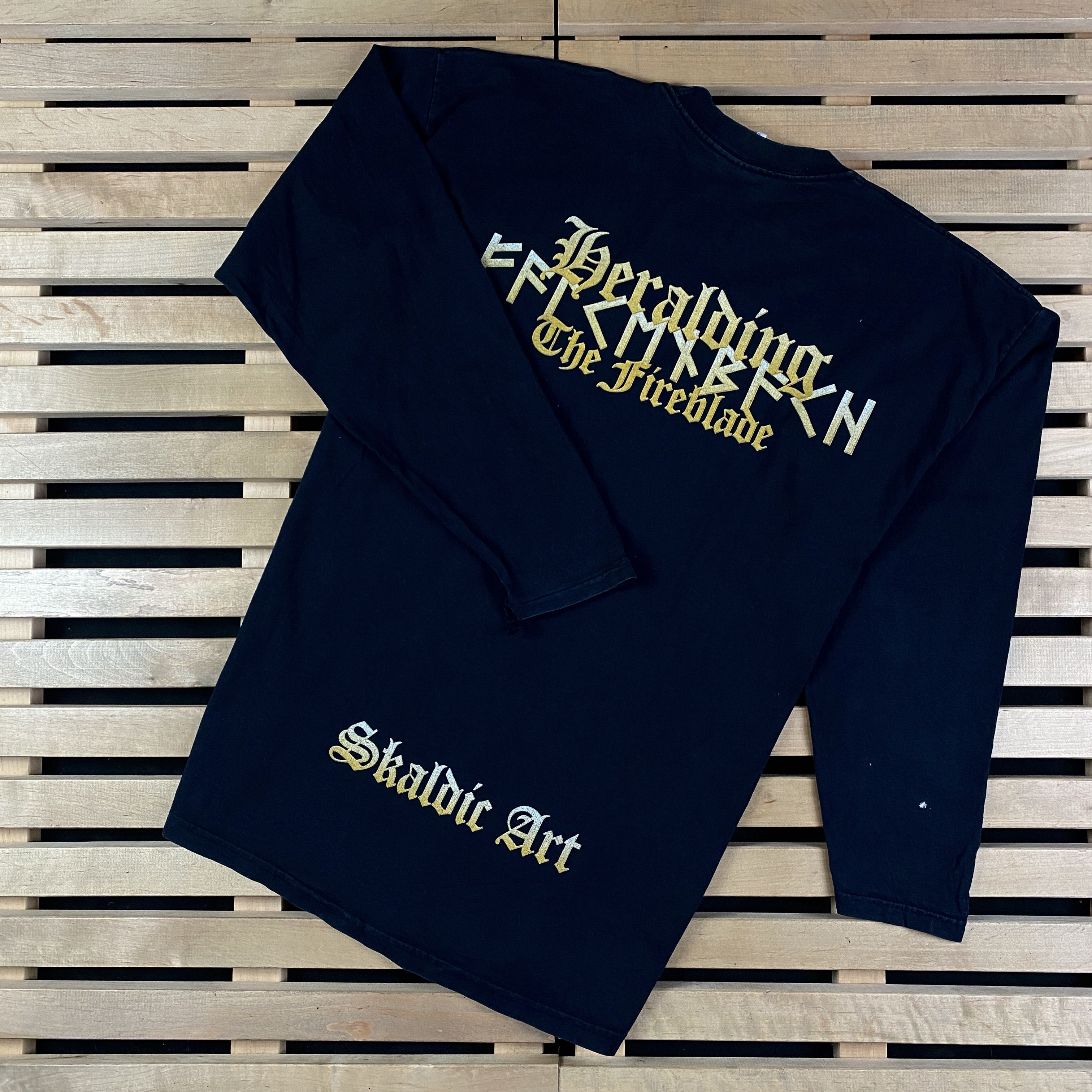 Band Tees × Vintage Mens Long Sleebe T Shirt Falkenbach Vintage Size XL Size US XL / EU 56 / 4 - 6 Thumbnail