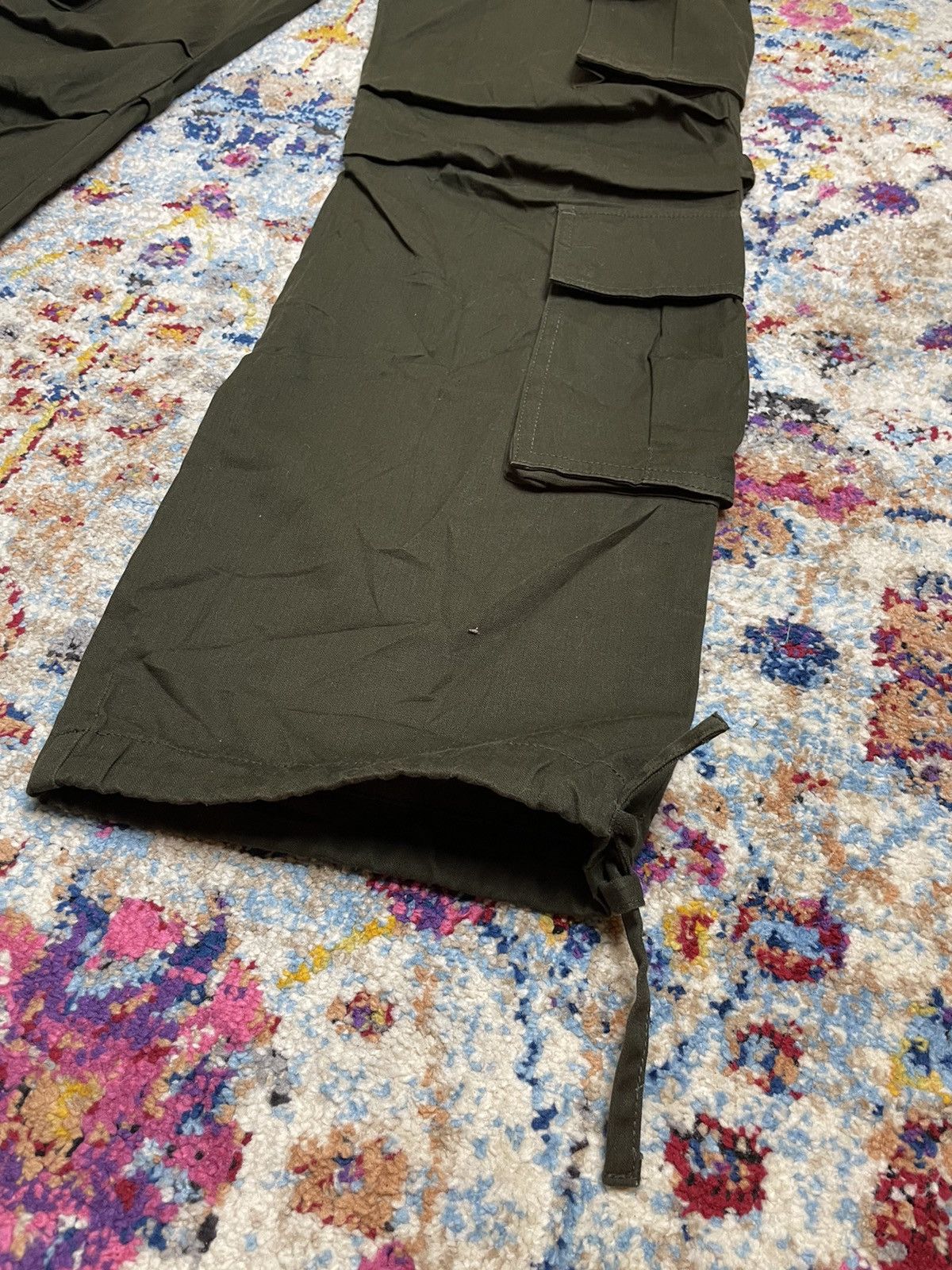 Japanese Brand Childeric IV version 4 Bondage Strap Multipocket Cargo Pants Size US 34 / EU 50 - 6 Thumbnail