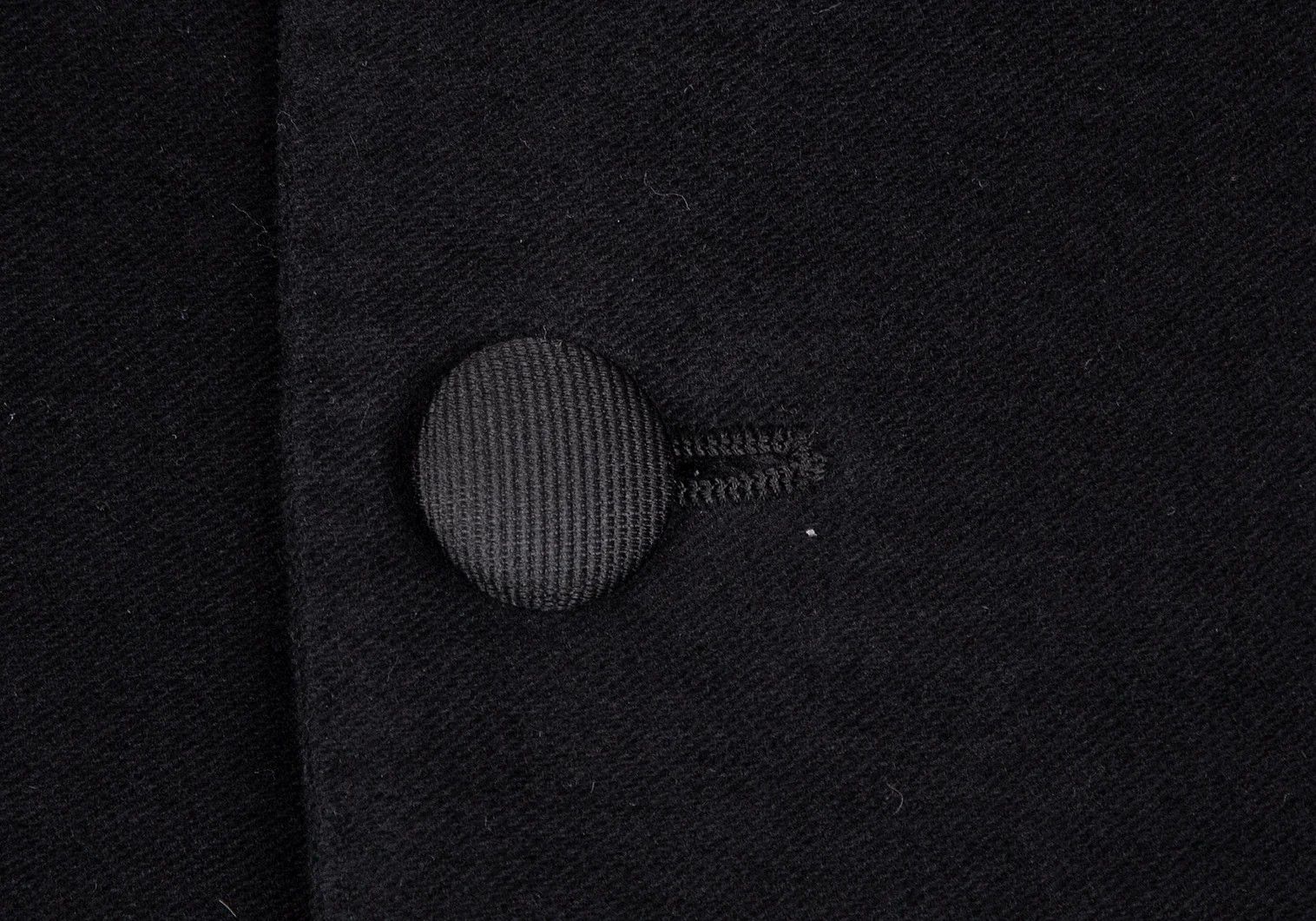 Dolce & Gabbana Cotton Peach Skin Peak Lapel Jacket in Black Size 50 Size US M / EU 48-50 / 2 - 4 Thumbnail