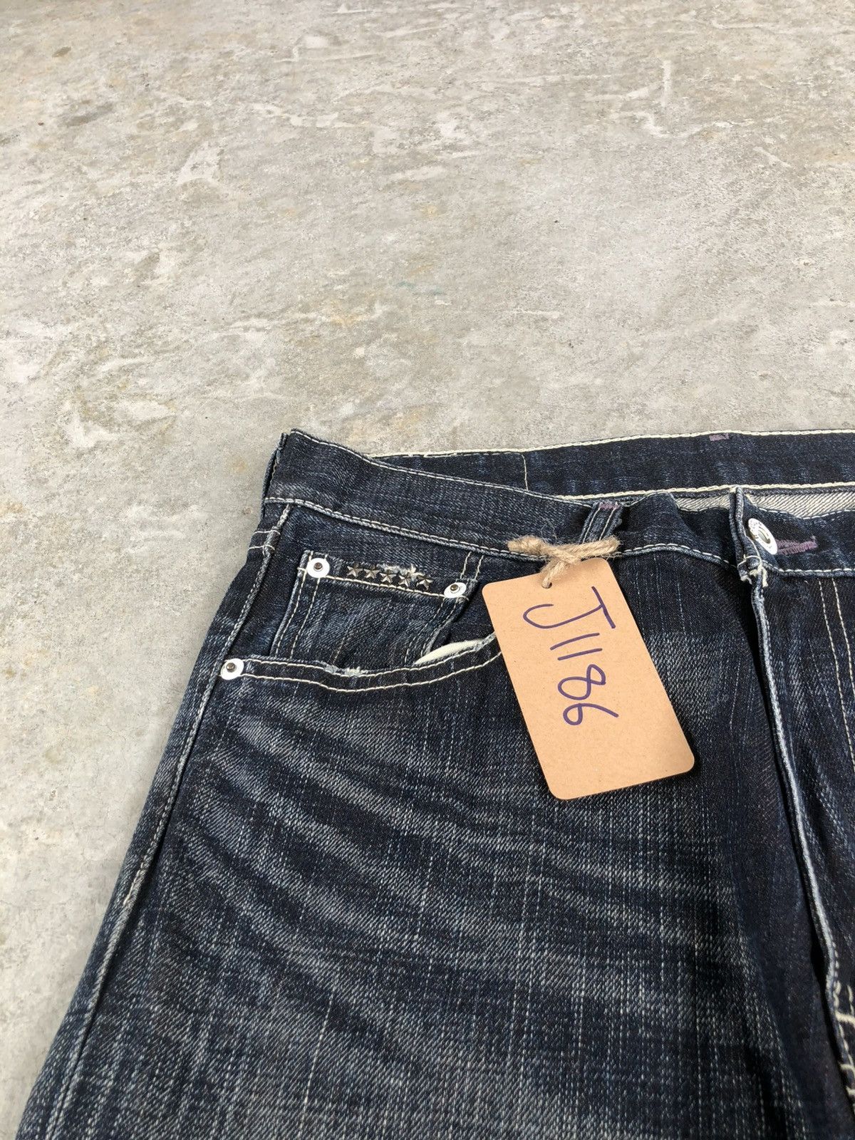 If Six Was Nine Y2k Levi’s 507 Flared Jeans Distressed Jeans Size US 31 - 14 Thumbnail