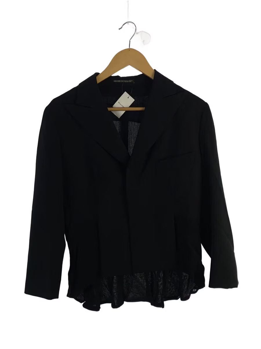 Yohji Yamamoto YOHJIYAMAMOTO+NOIR/NR-J09-100 Sheer hem/Jacket Size US M / EU 48-50 / 2 - 1 Thumbnail