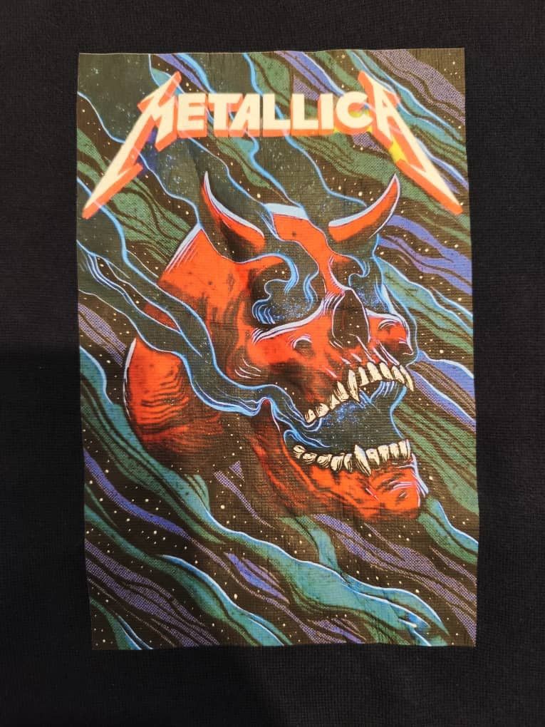 Band Tees × Metallica × Uniqlo Uniqlo x Metallica 'horned skulled' sweatshirt Size US XL / EU 56 / 4 - 3 Thumbnail