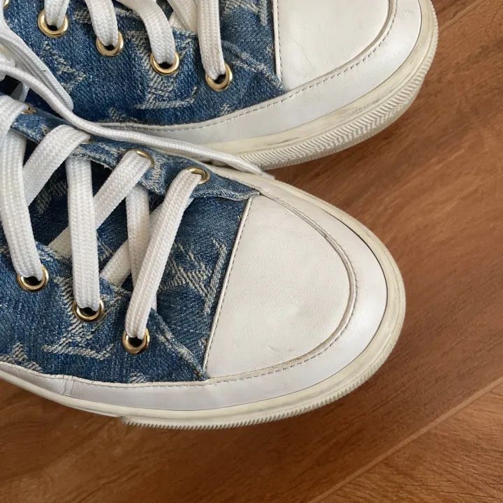 Louis Vuitton Louis Vuitton Stellar Casual Sneakers in Blue -2508 Size US 6.5 / EU 39-40 - 7 Thumbnail