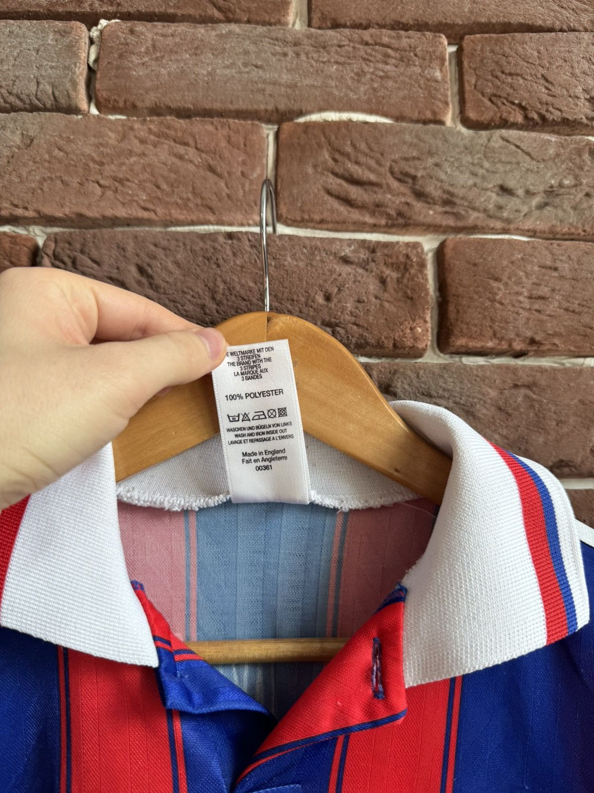 Vintage Rare Vintage 90s Adidas FC Bayern Munich Klinsmann Jersey Size US S / EU 44-46 / 1 - 7 Thumbnail